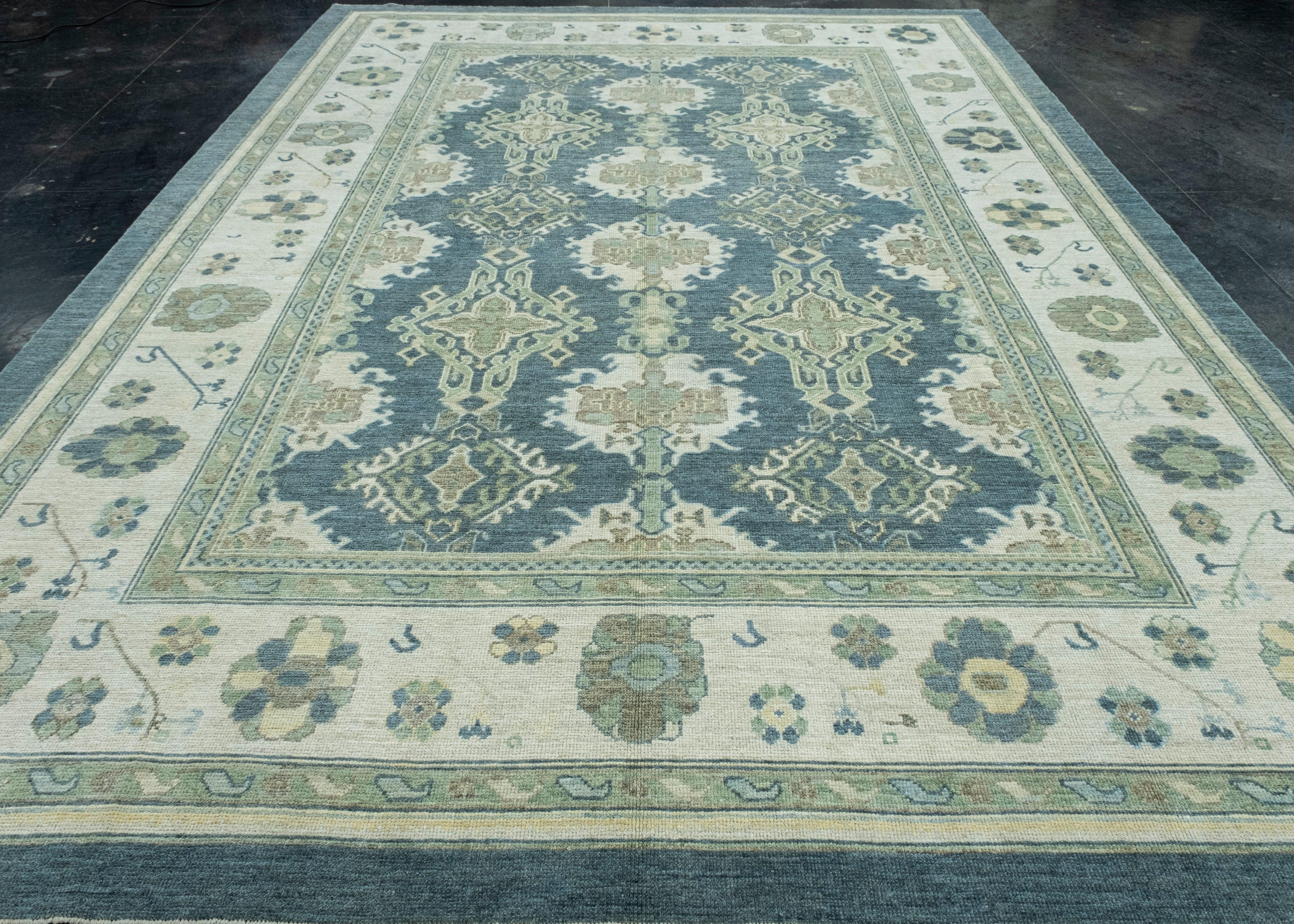 Turkish Oushak Rug 10' x 14' #17404 Explore a curated collection of hallway runners, wool rugs, and handmade masterpieces at , where elegance meets functionality. Elevate your space with a variety of styles to suit every taste. Our items are