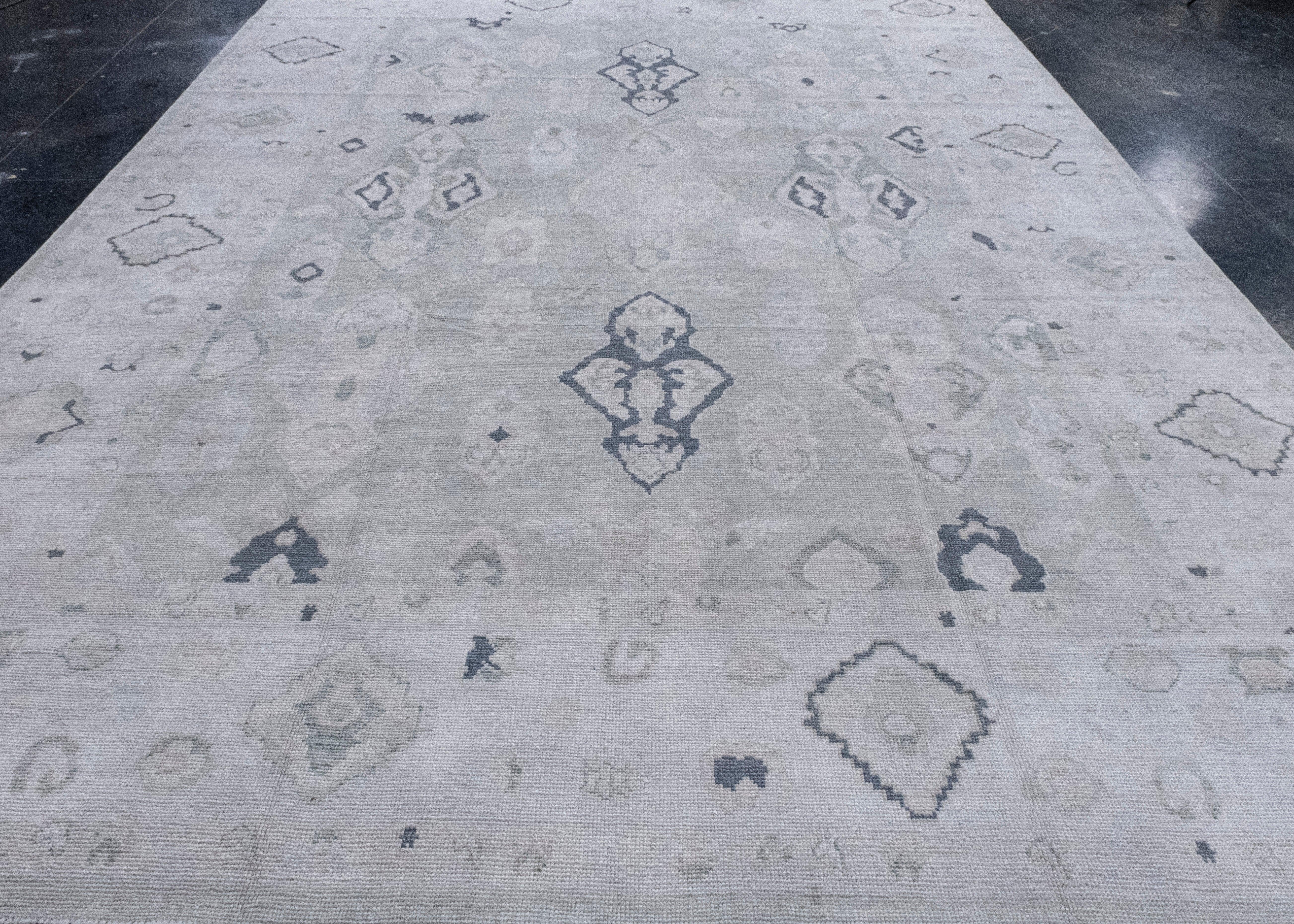 Turkish Oushak Rug 10' x 14'2