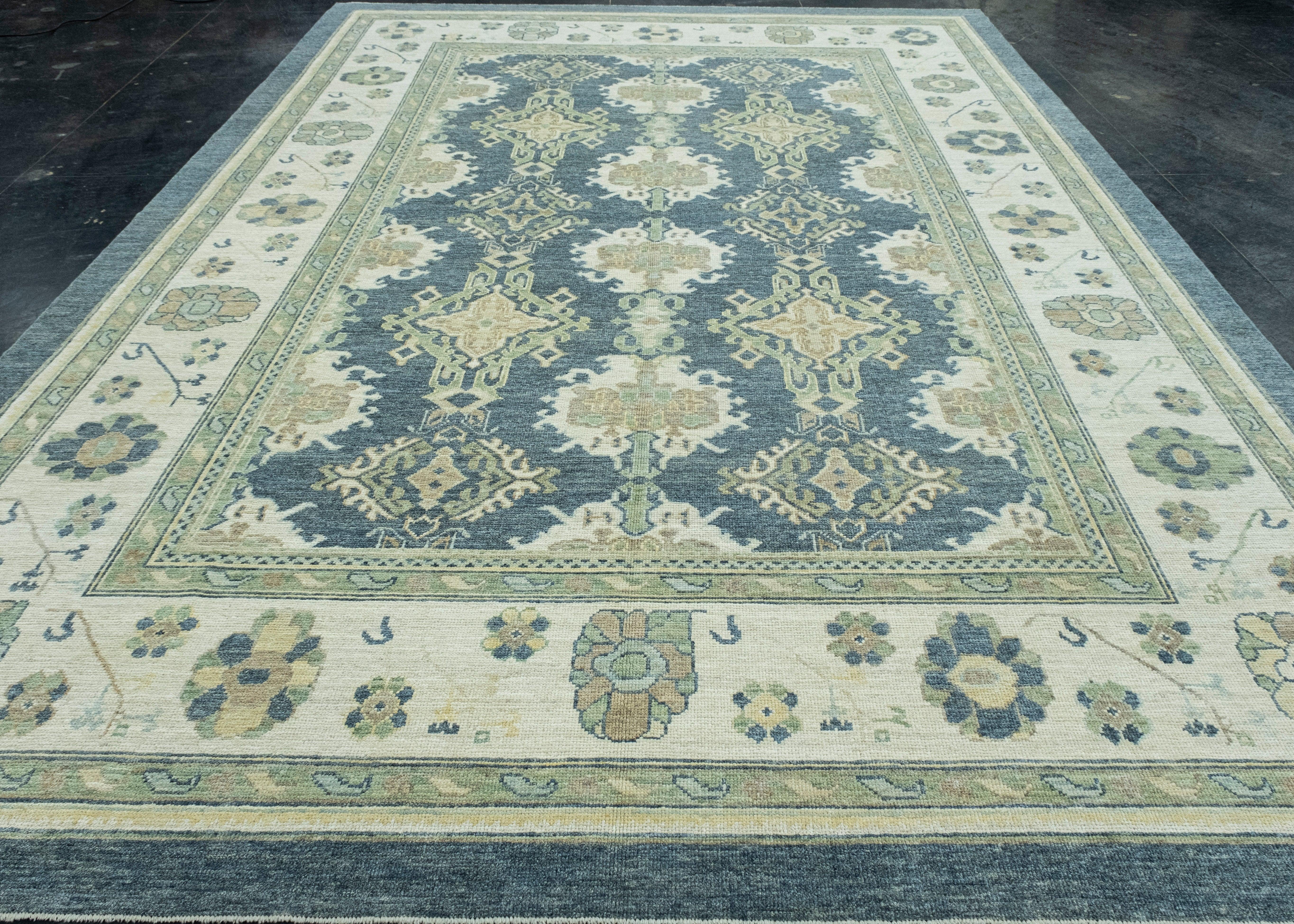 Turkish Oushak Rug 10' x 14'2