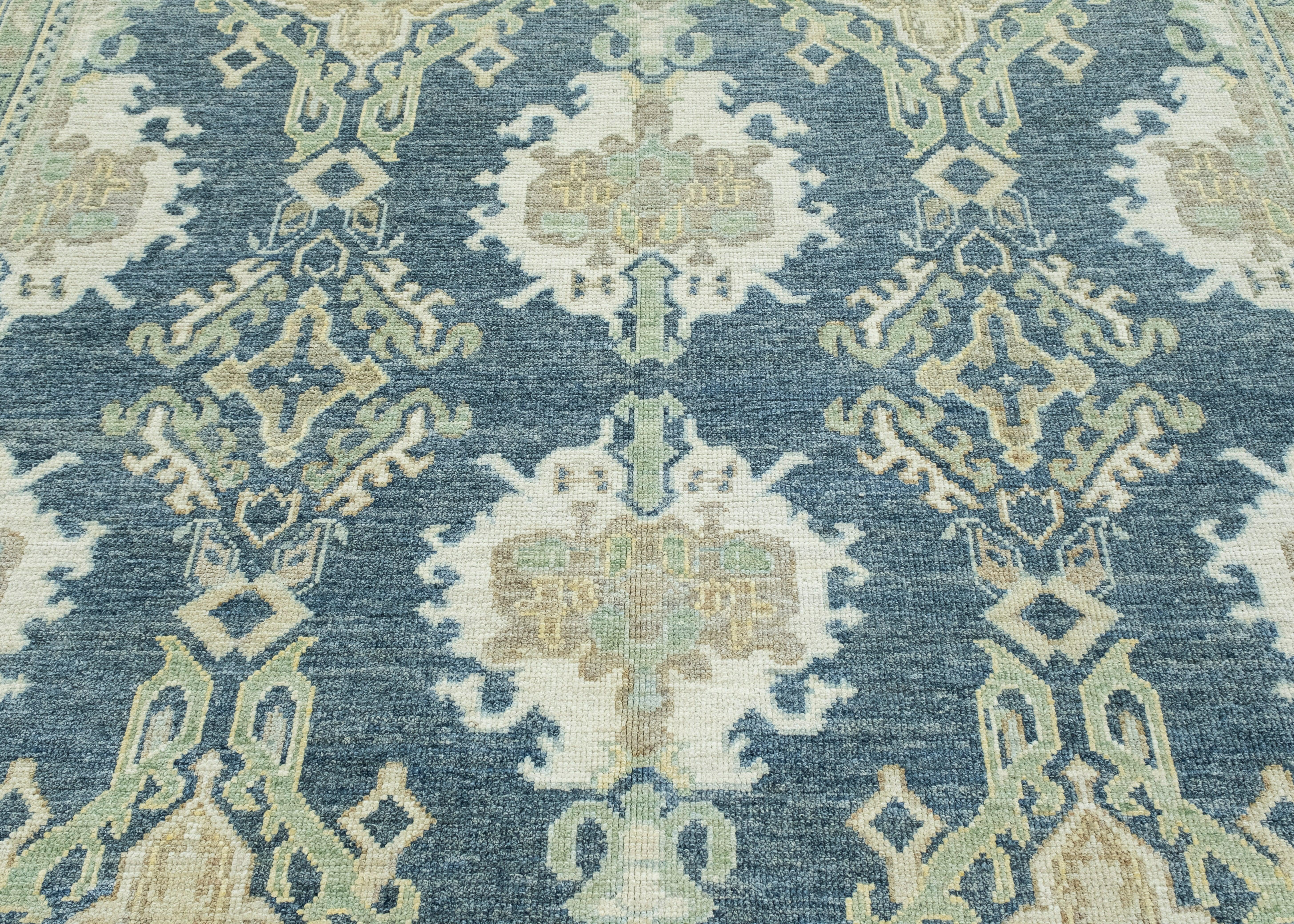 Wool Turkish Oushak Rug 10' x 14'2