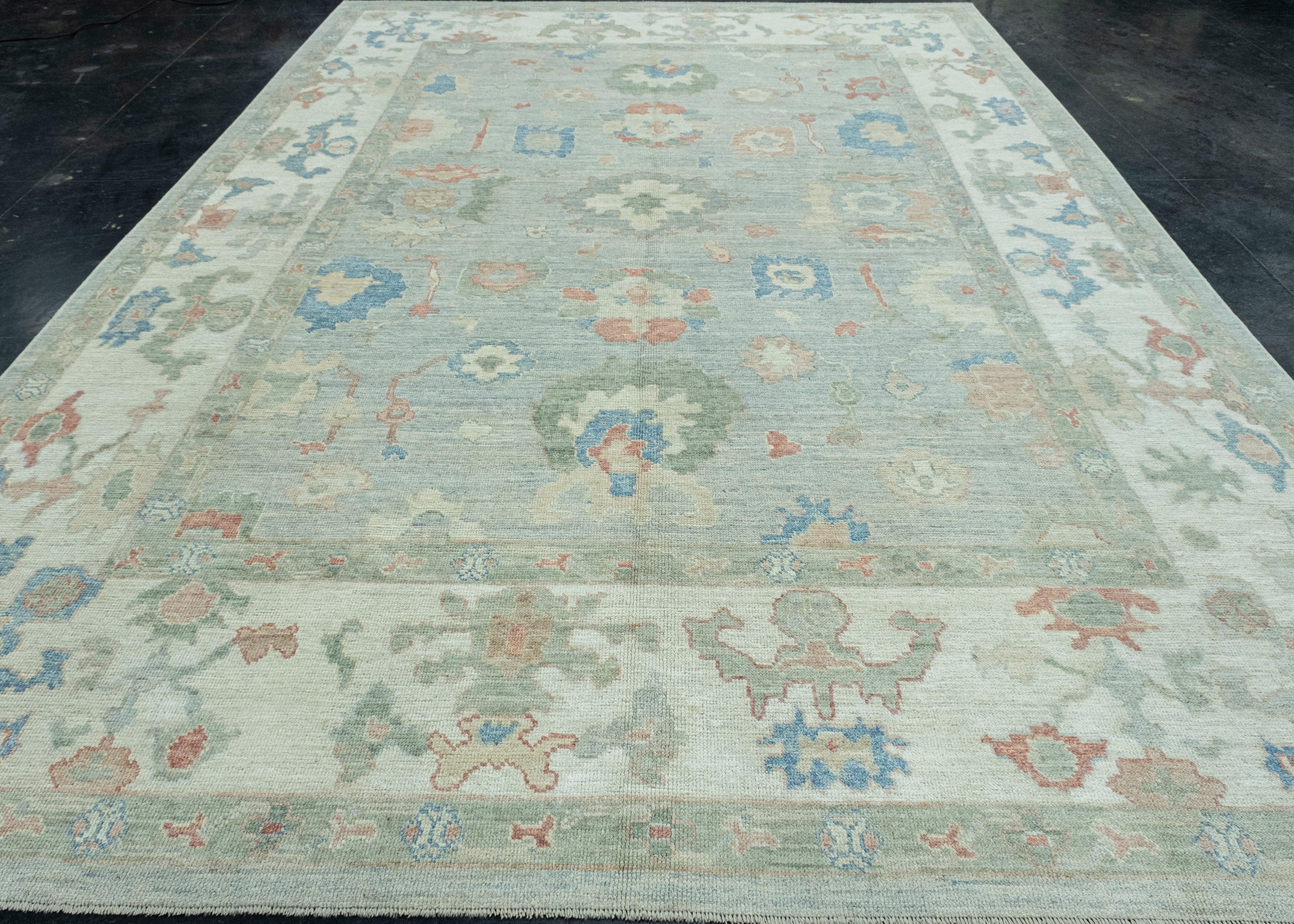 Turkish Oushak Rug 10' x 14'2