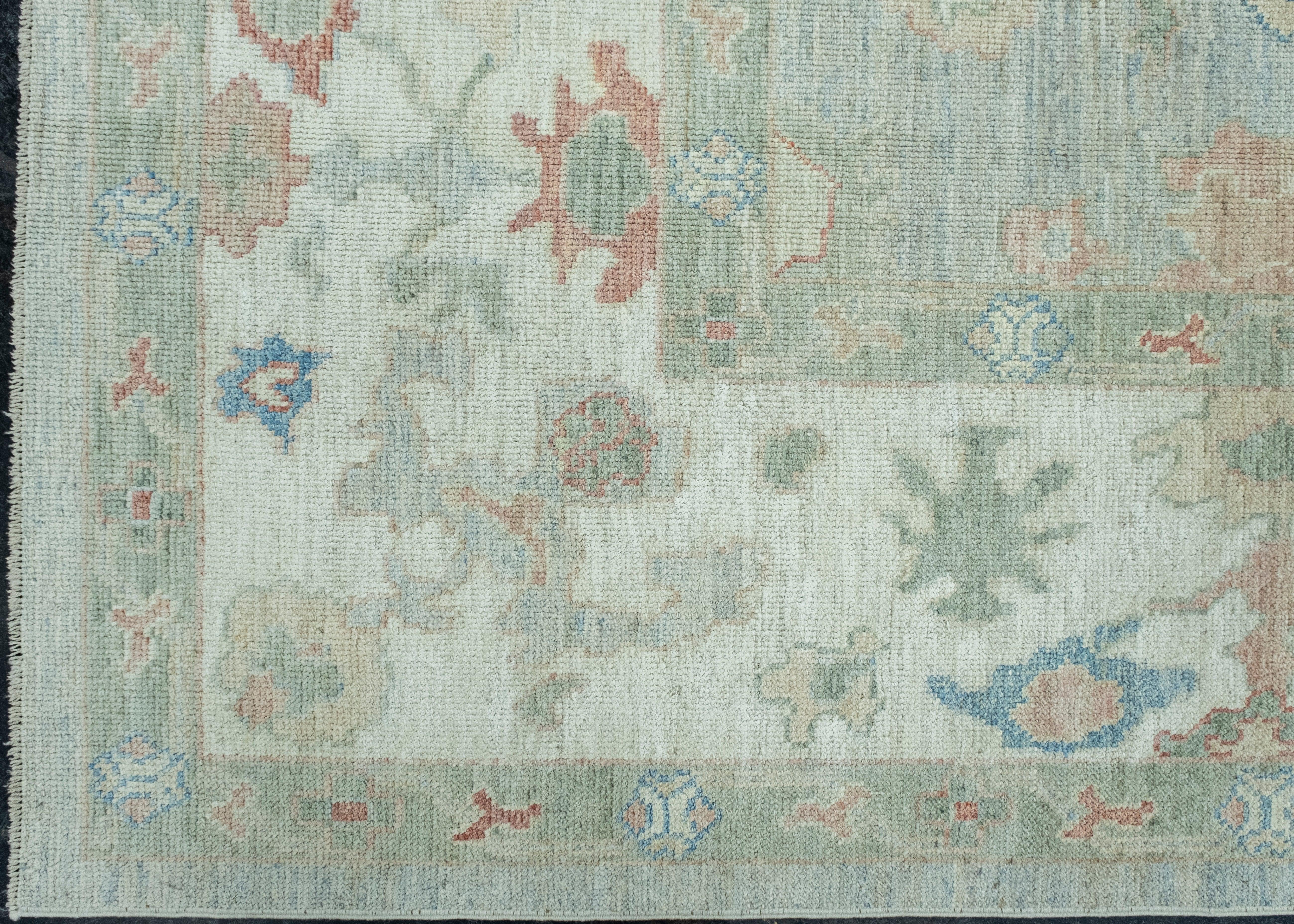 Turkish Oushak Rug 10' x 14'2