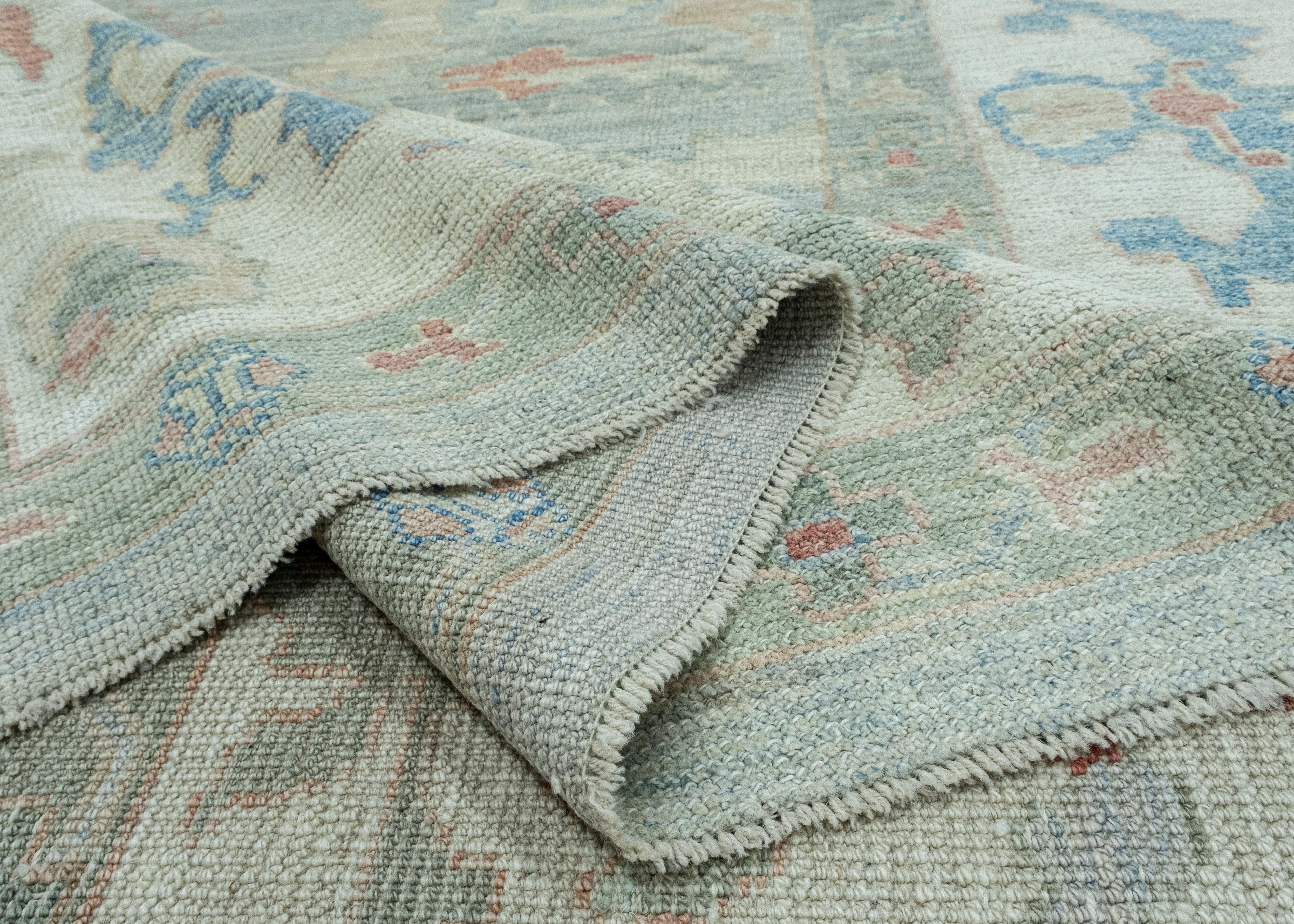 Turkish Oushak Rug 10' x 14'2