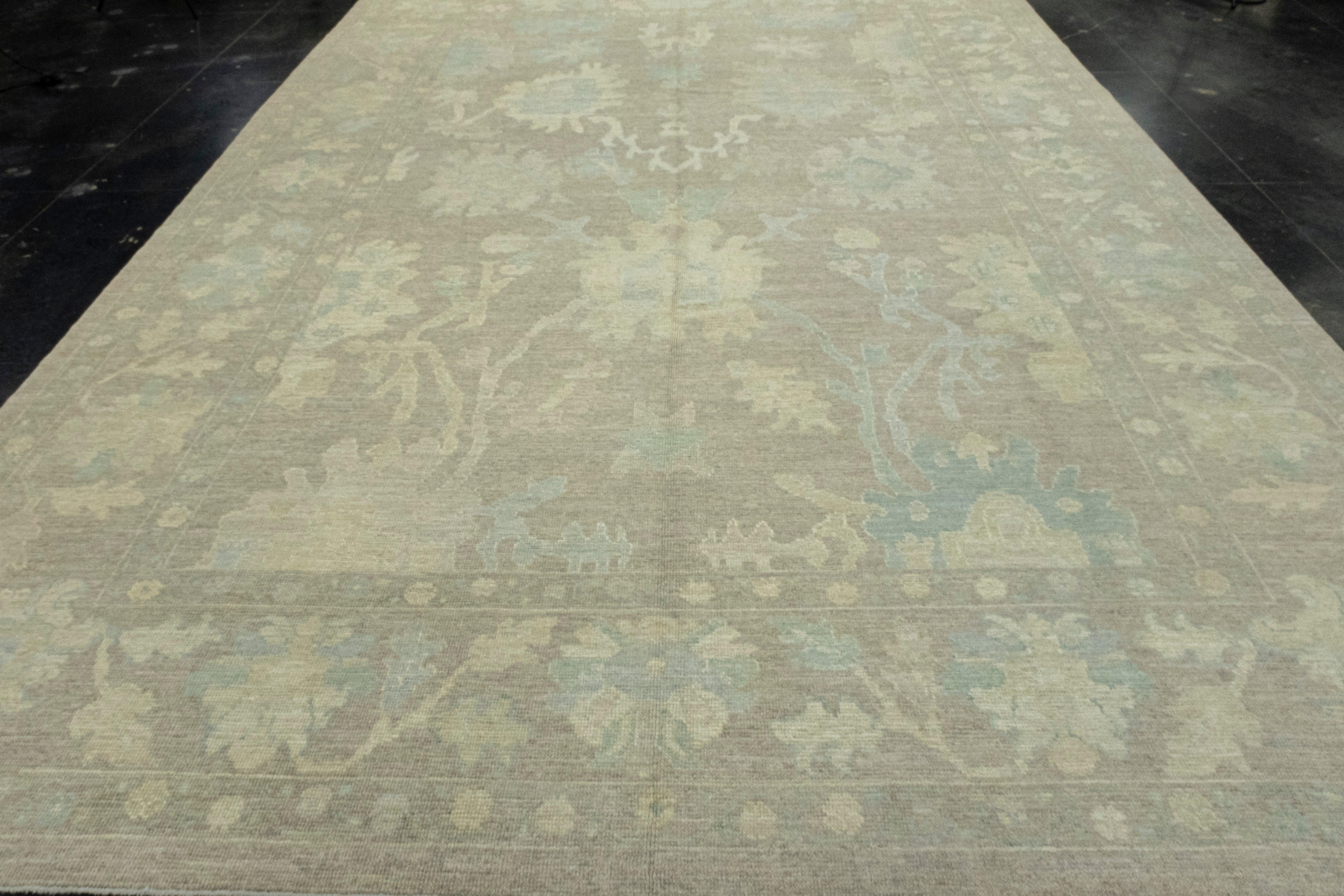 Turkish Oushak Rug 10' x 14'3
