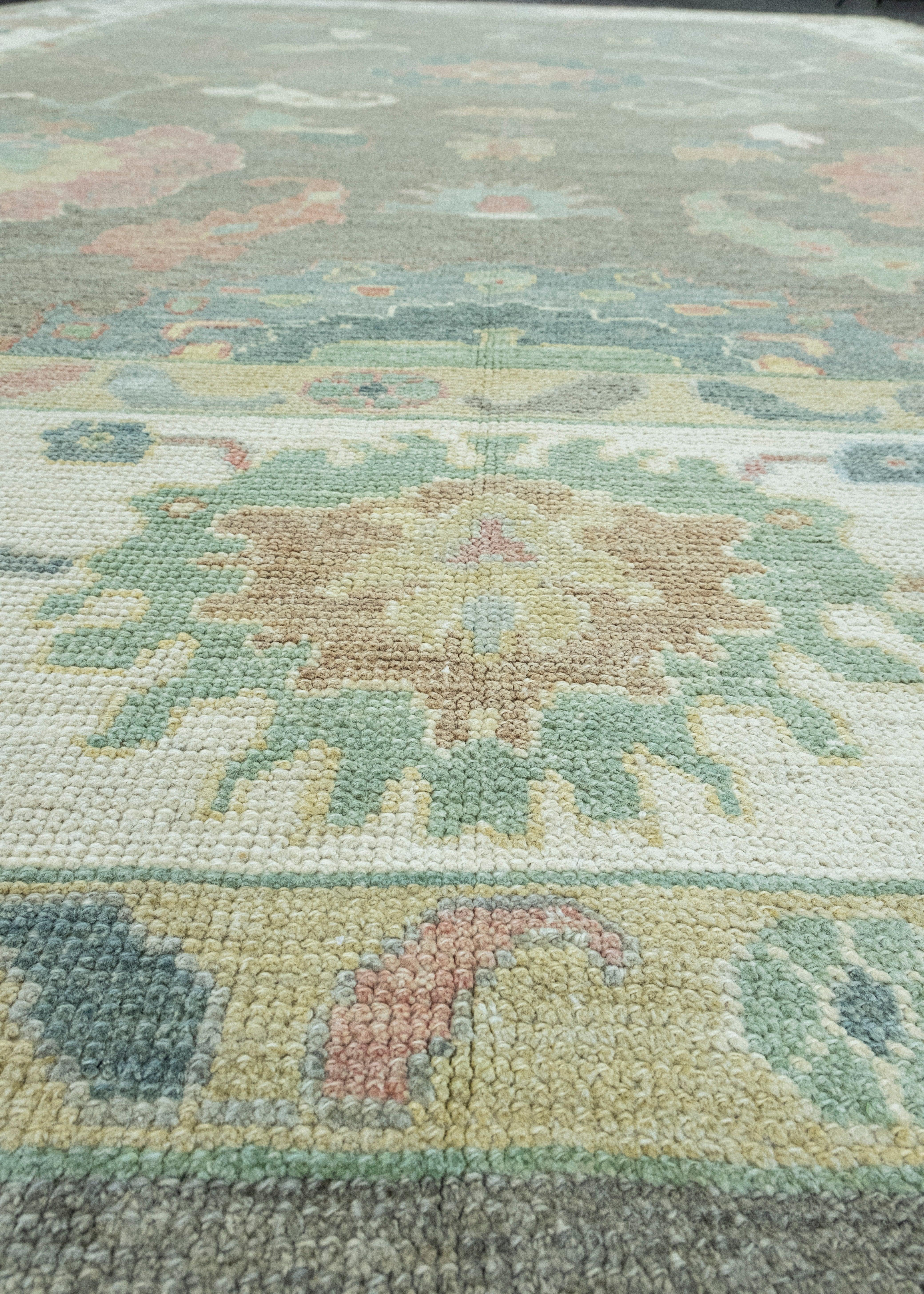 Turkish Oushak Rug 10' x 14'4