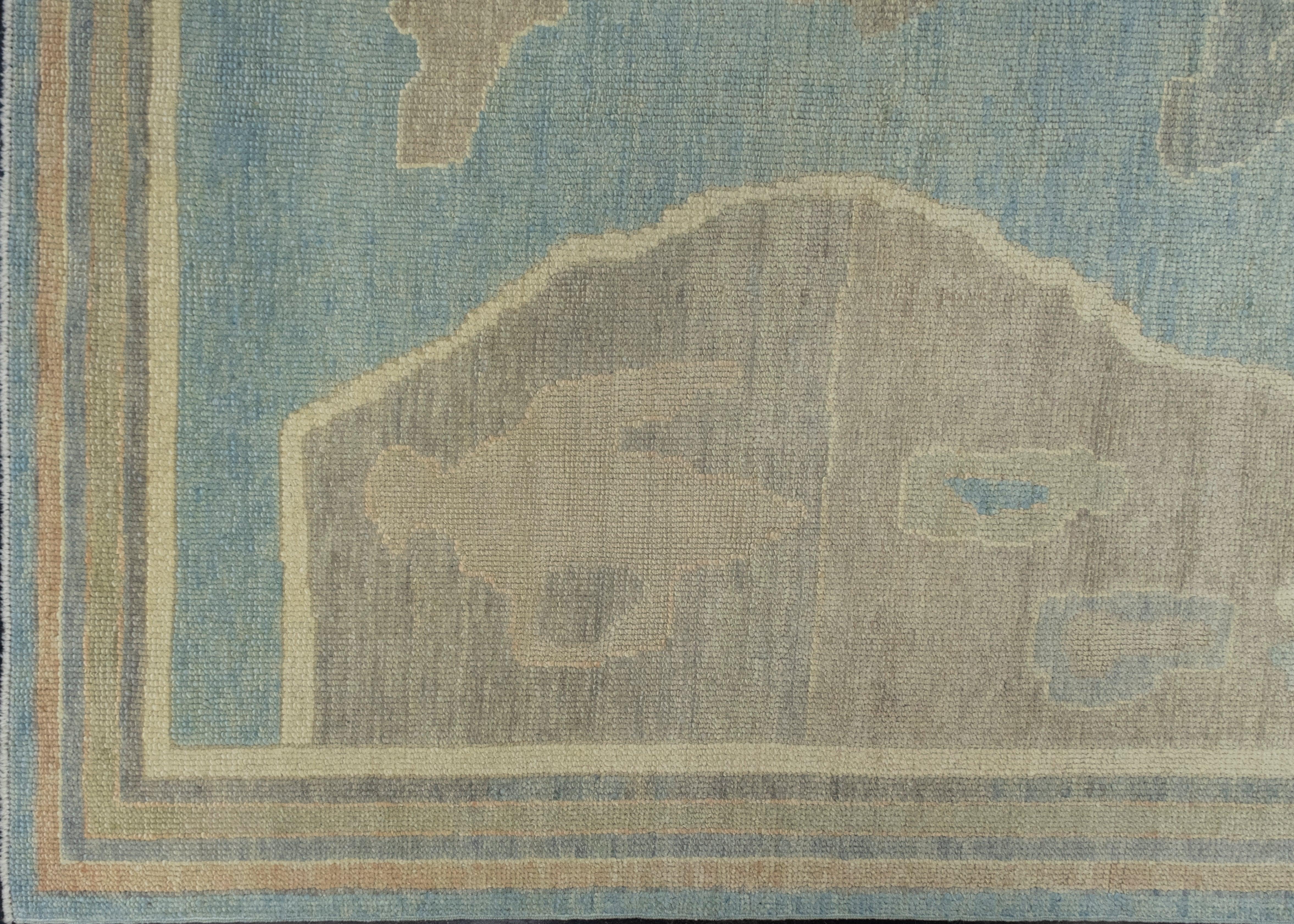 Turkish Oushak Rug 10' x 14'7