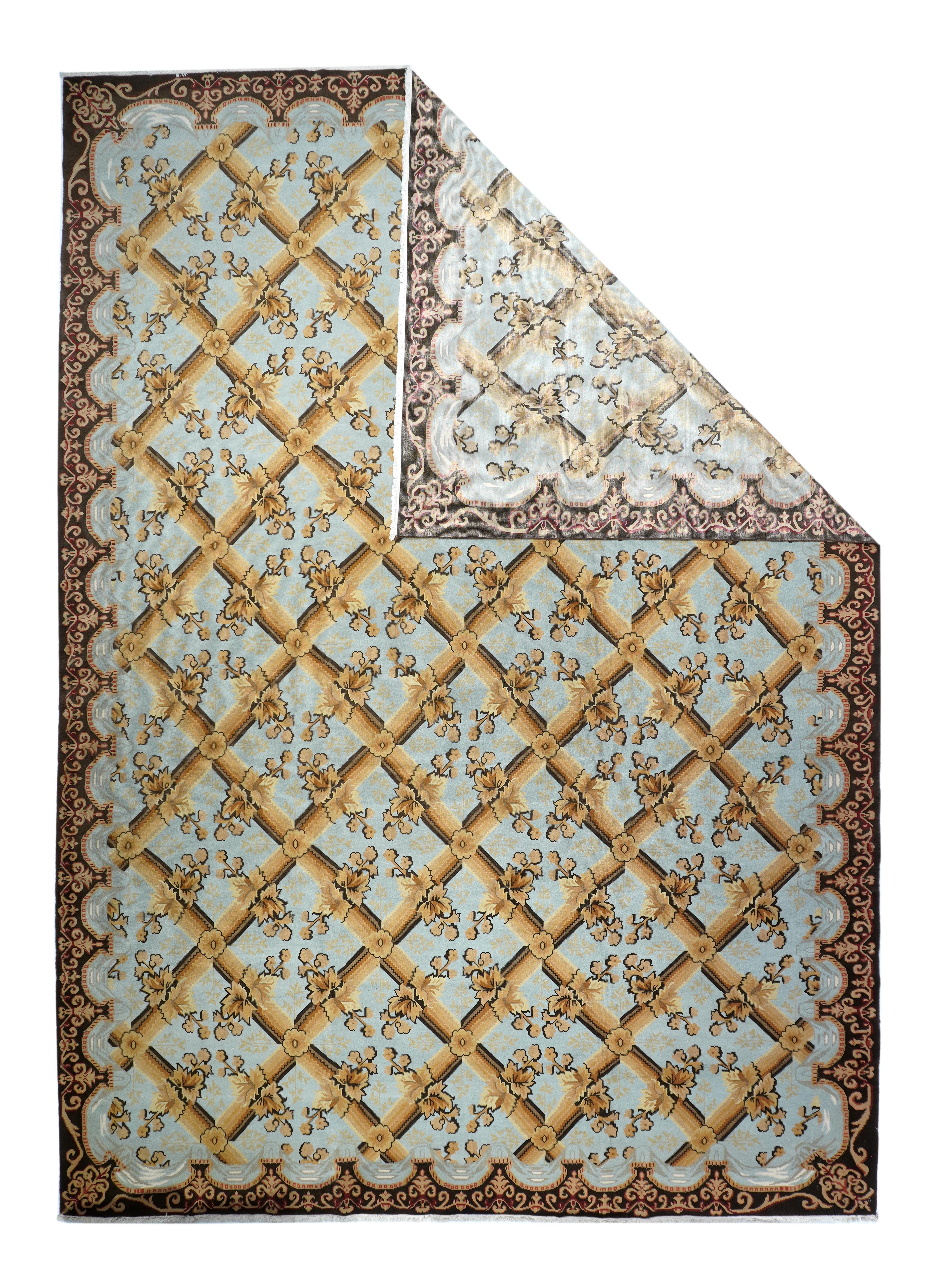 Turkish Oushak Rug 10'0