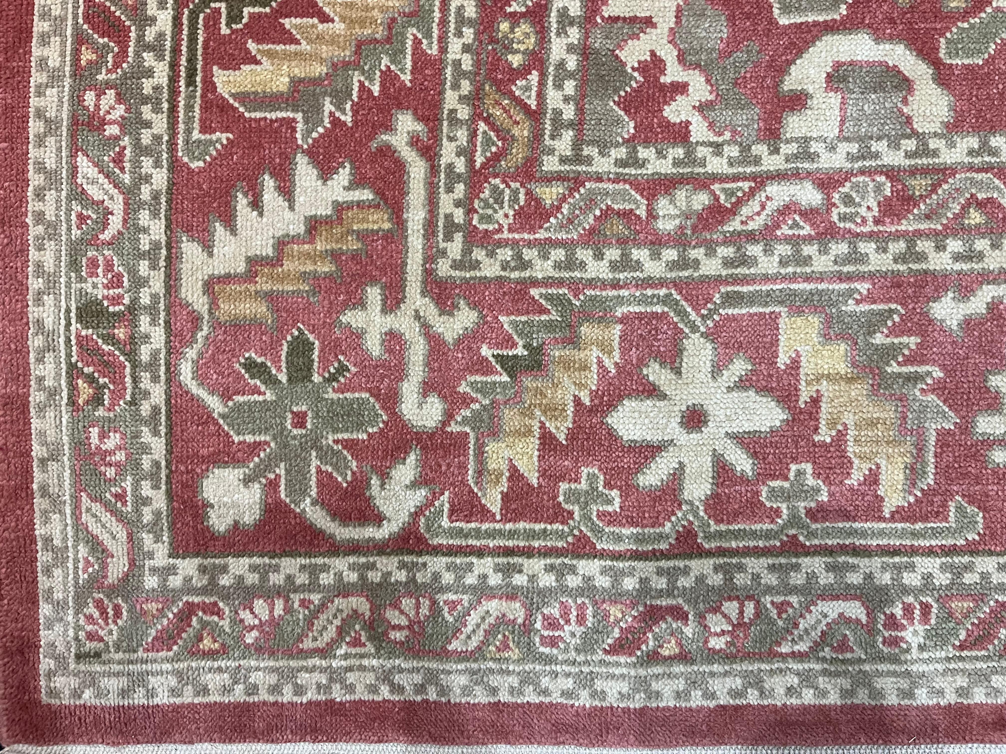 Türkischer Oushak-Teppich 10'0
