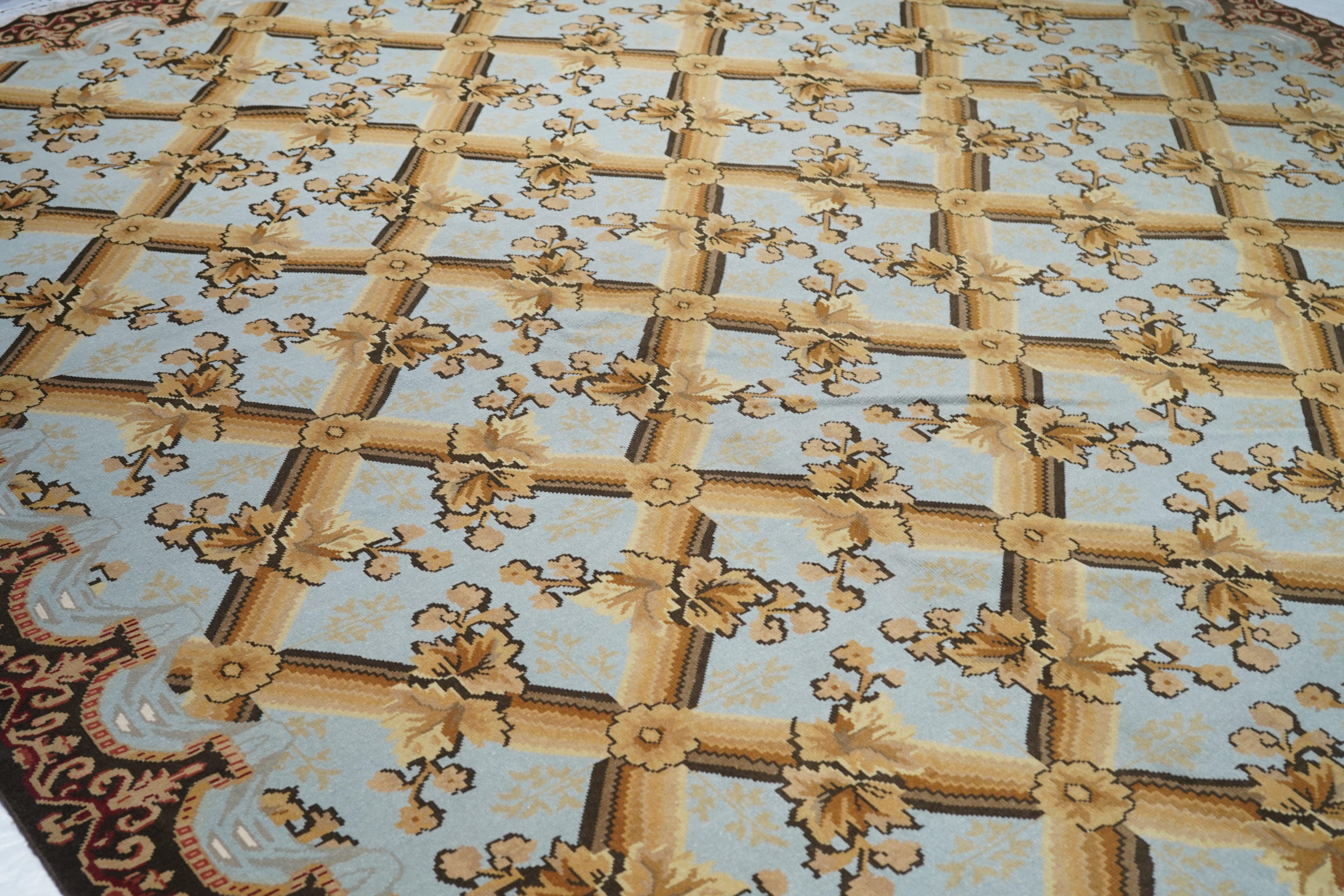 Turkish Oushak Rug 10'0