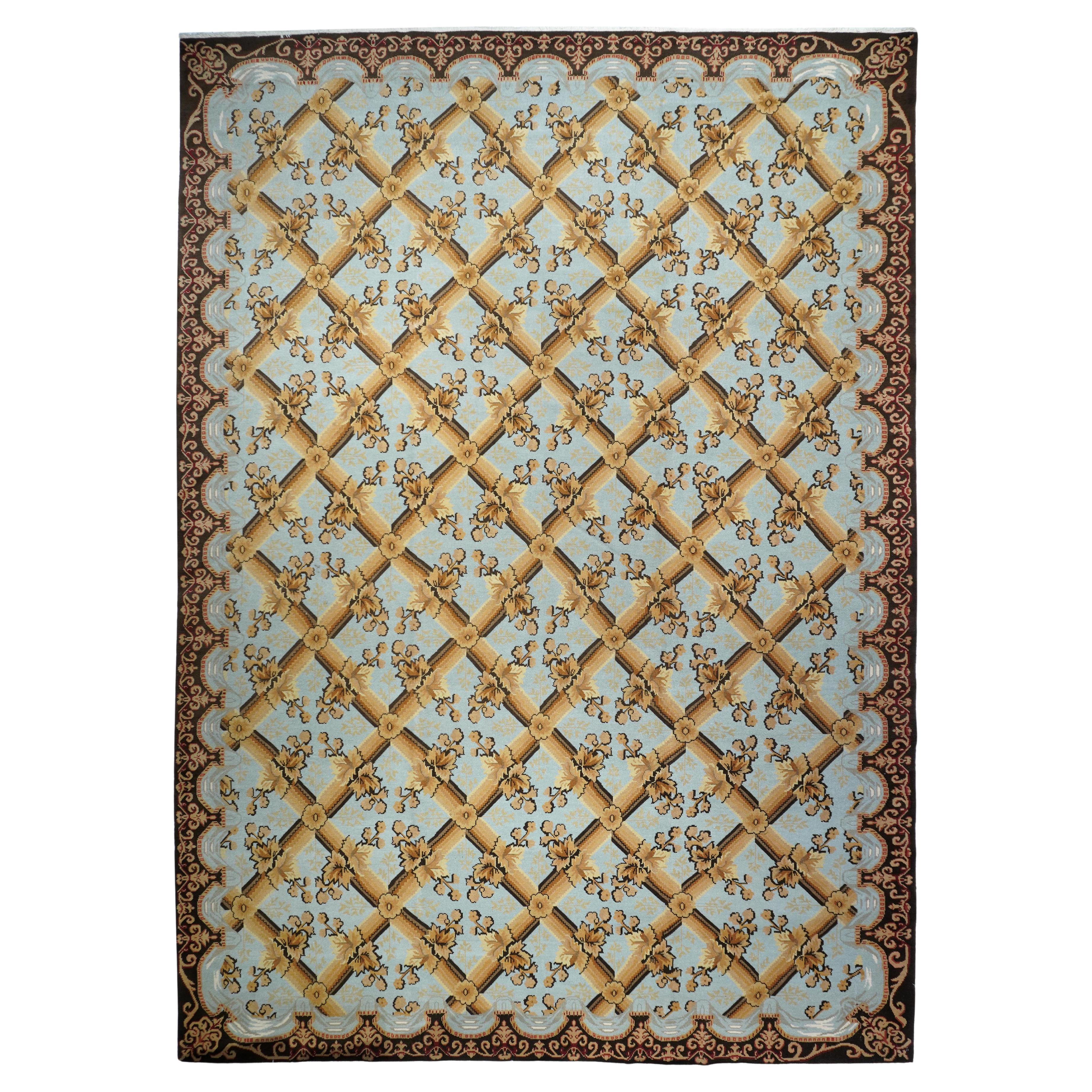 Turkish Oushak Rug 10’0" x 14’0"