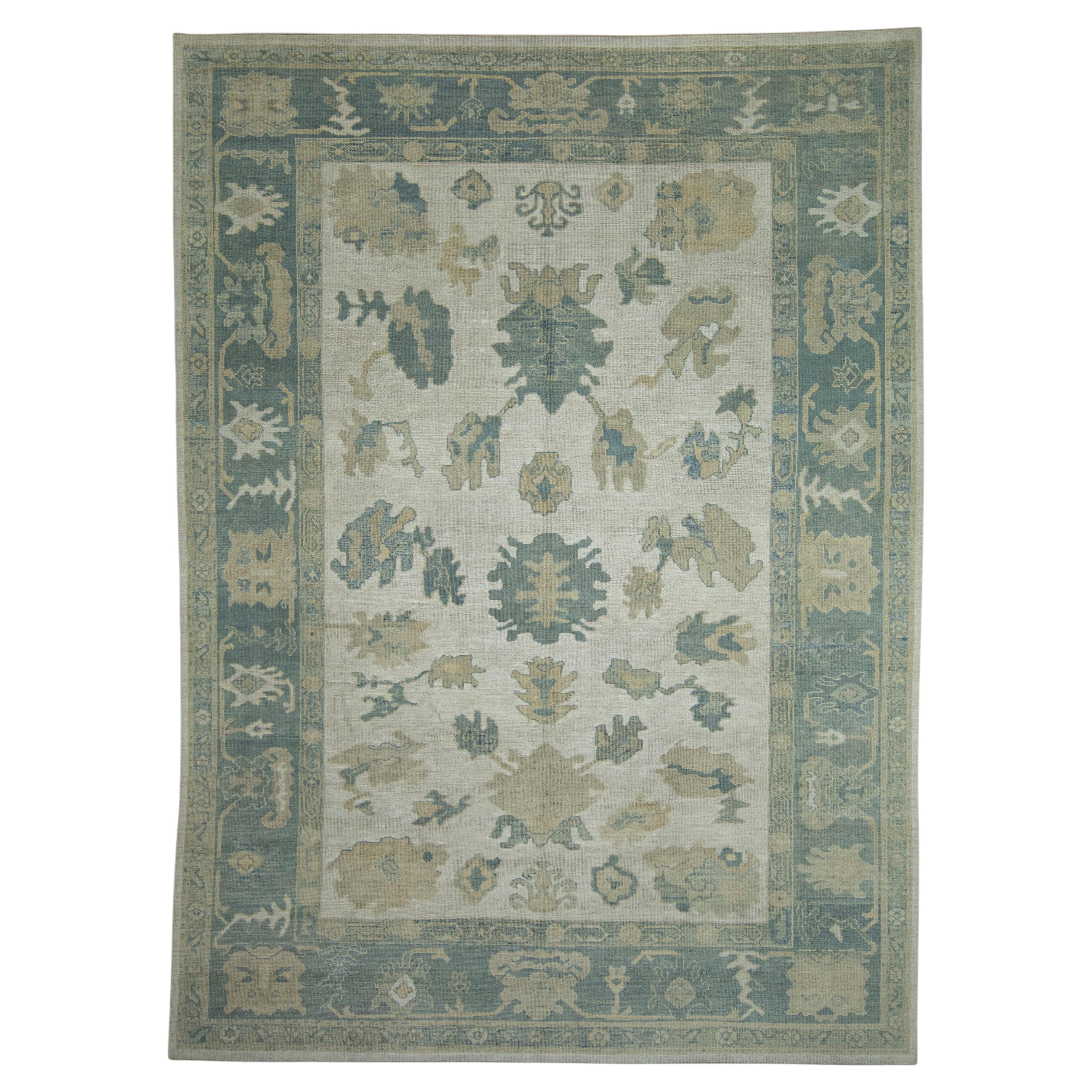 Turkish Oushak Rug 10'1" x 13'10" #18606