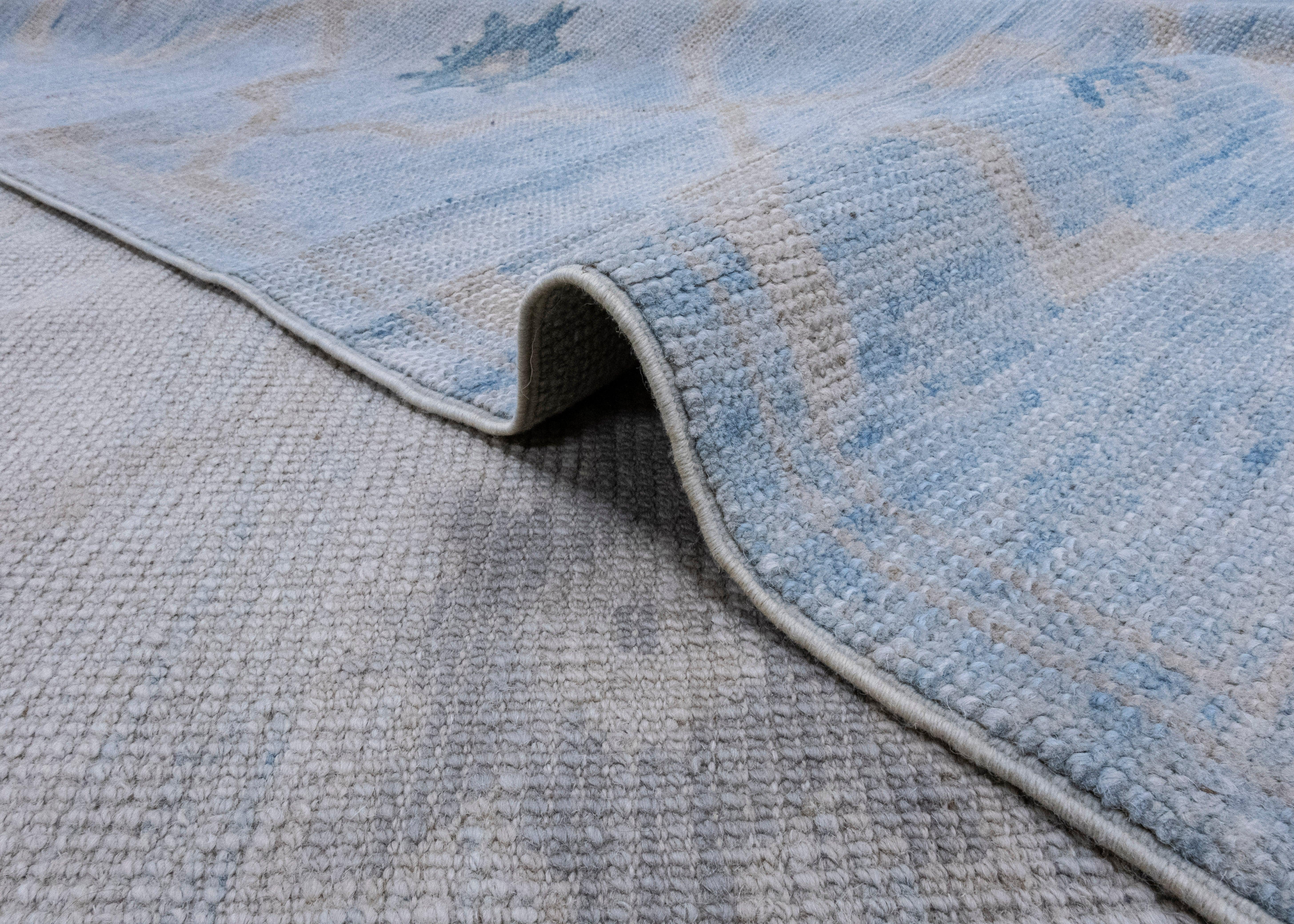 Turkish Oushak Rug 10'1