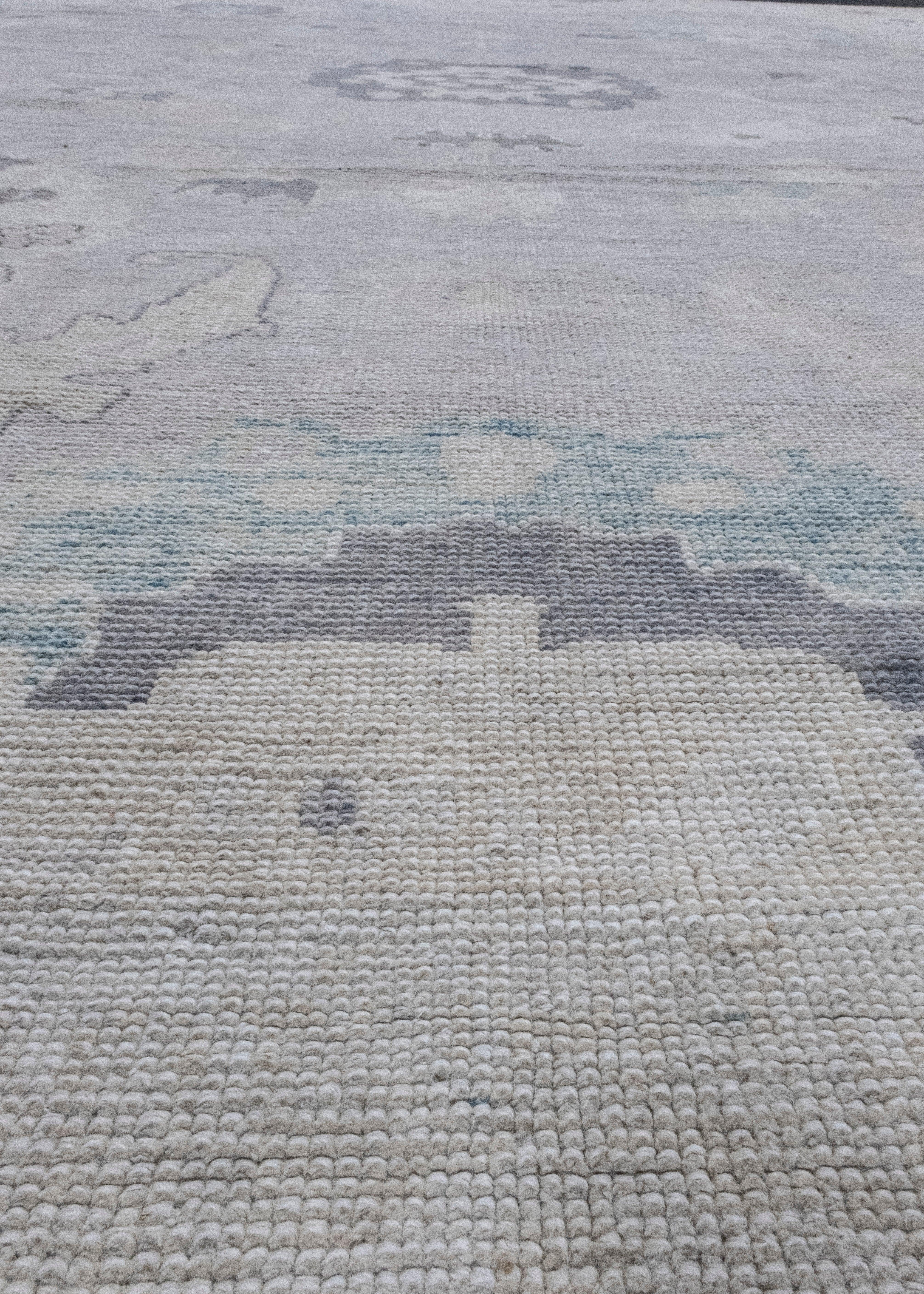 Türkischer Oushak-Teppich 10'1