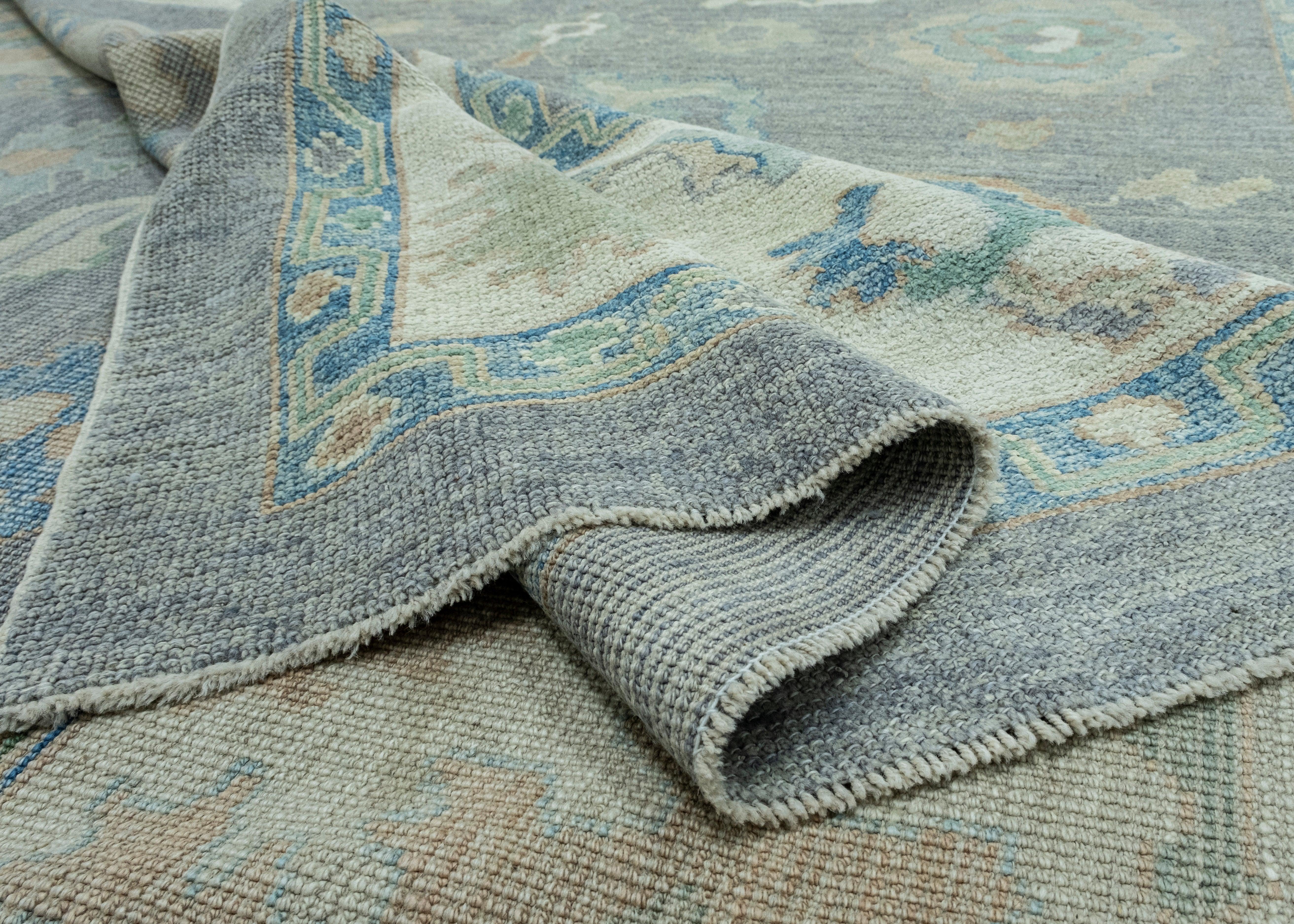 Turkish Oushak Rug 10'1