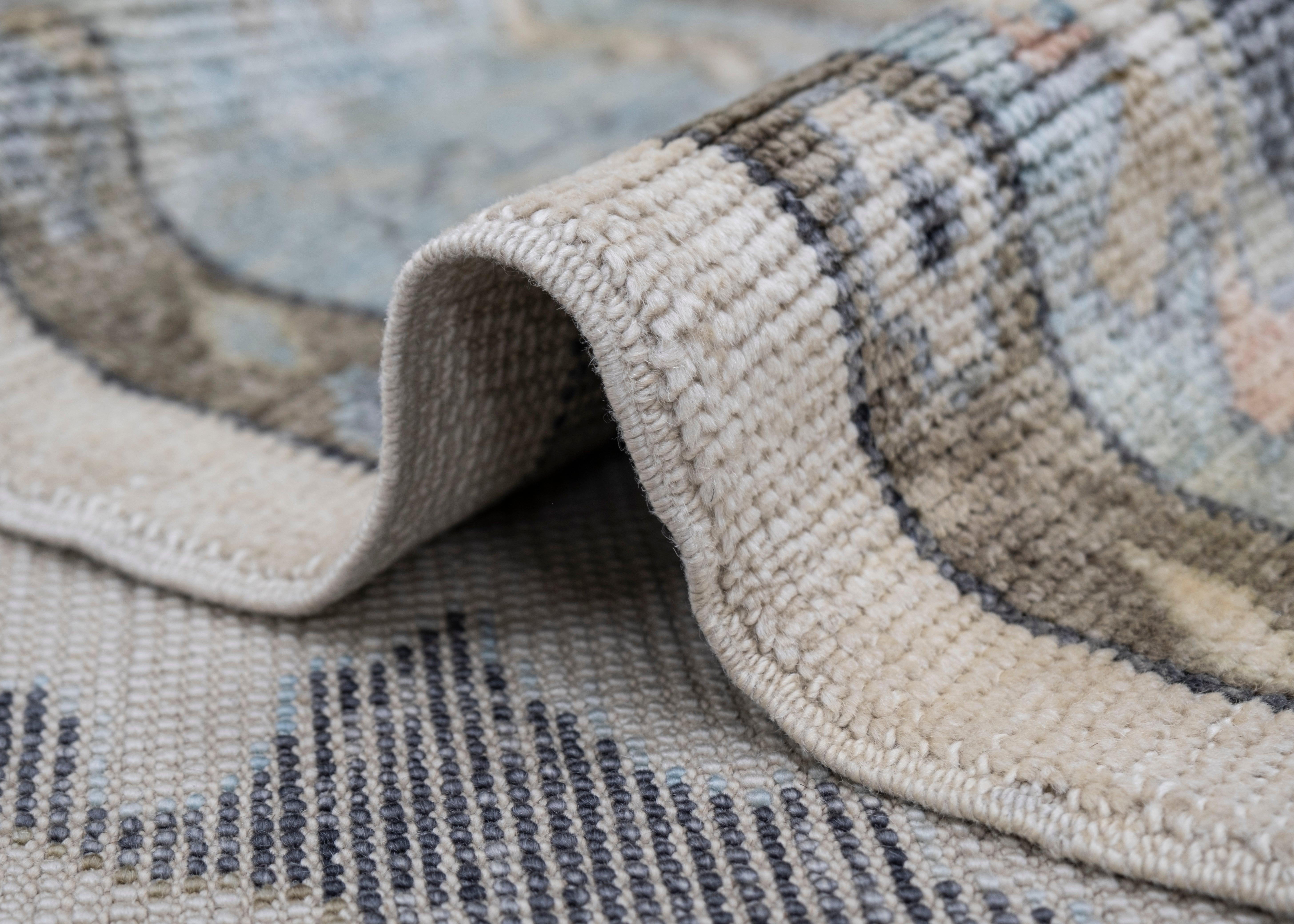 Turkish Oushak Rug 10'10