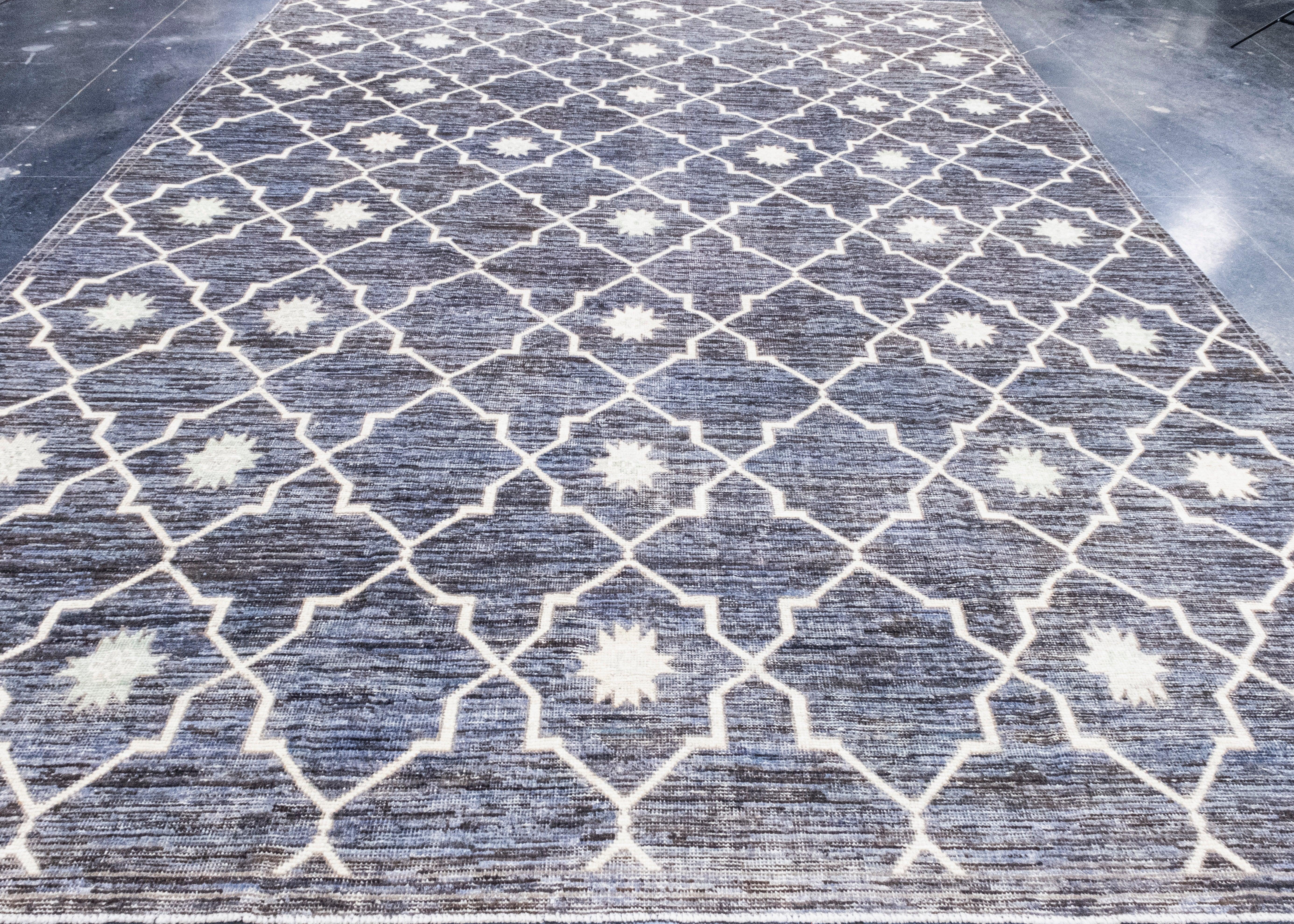 Turkish Oushak Rug 10'2