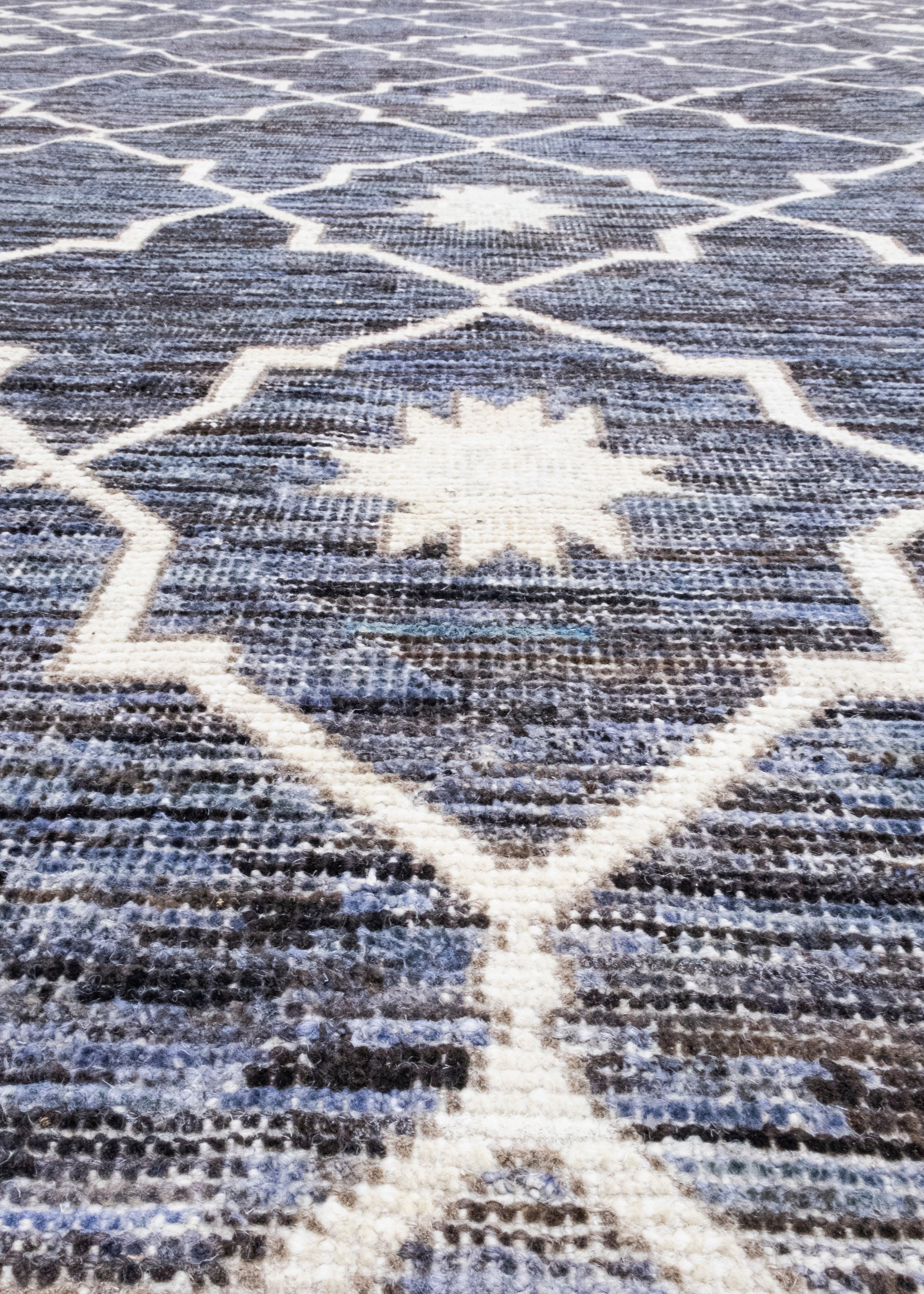 Contemporary Turkish Oushak Rug 10'2