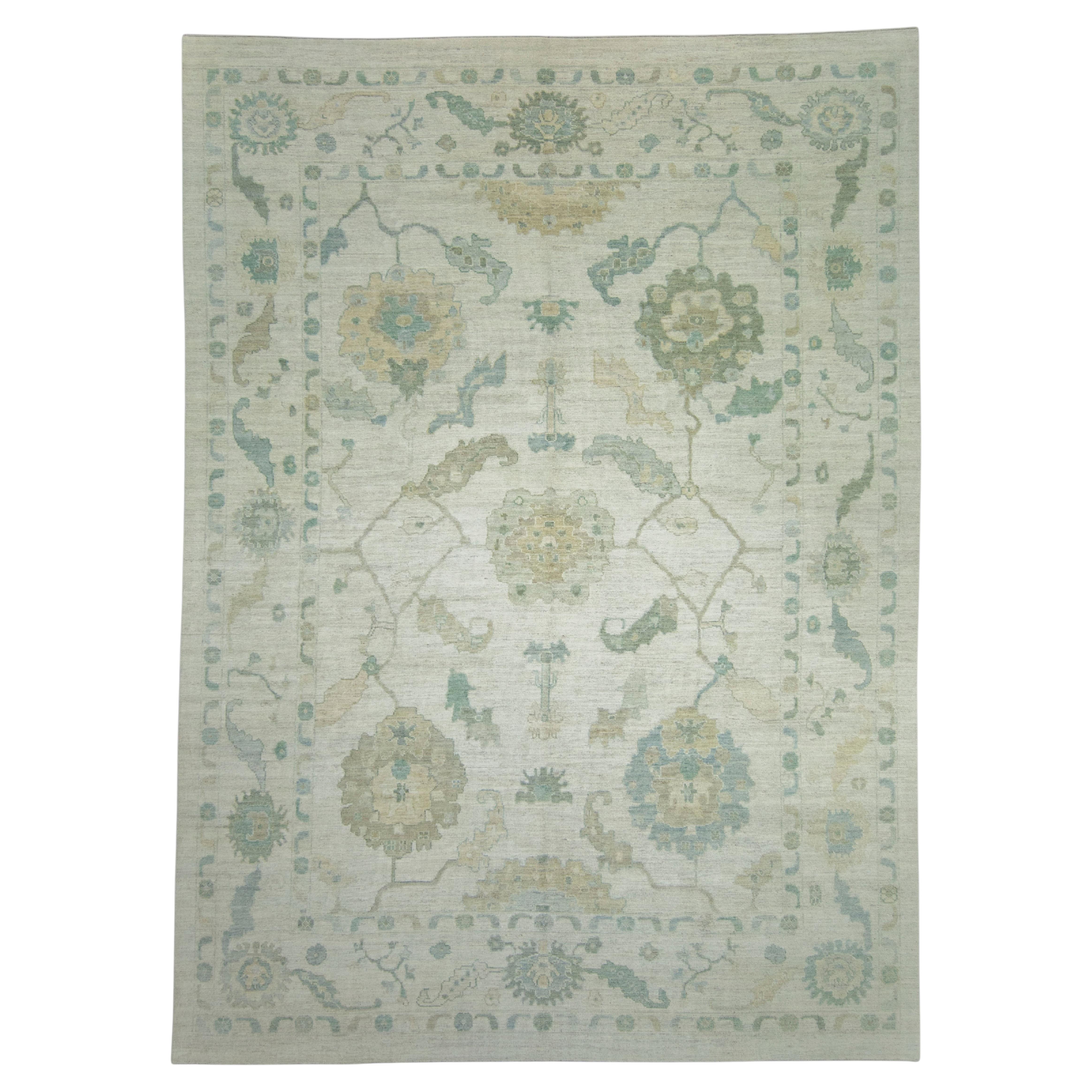 Turkish Oushak Rug 10'2" x 14'1" #18960