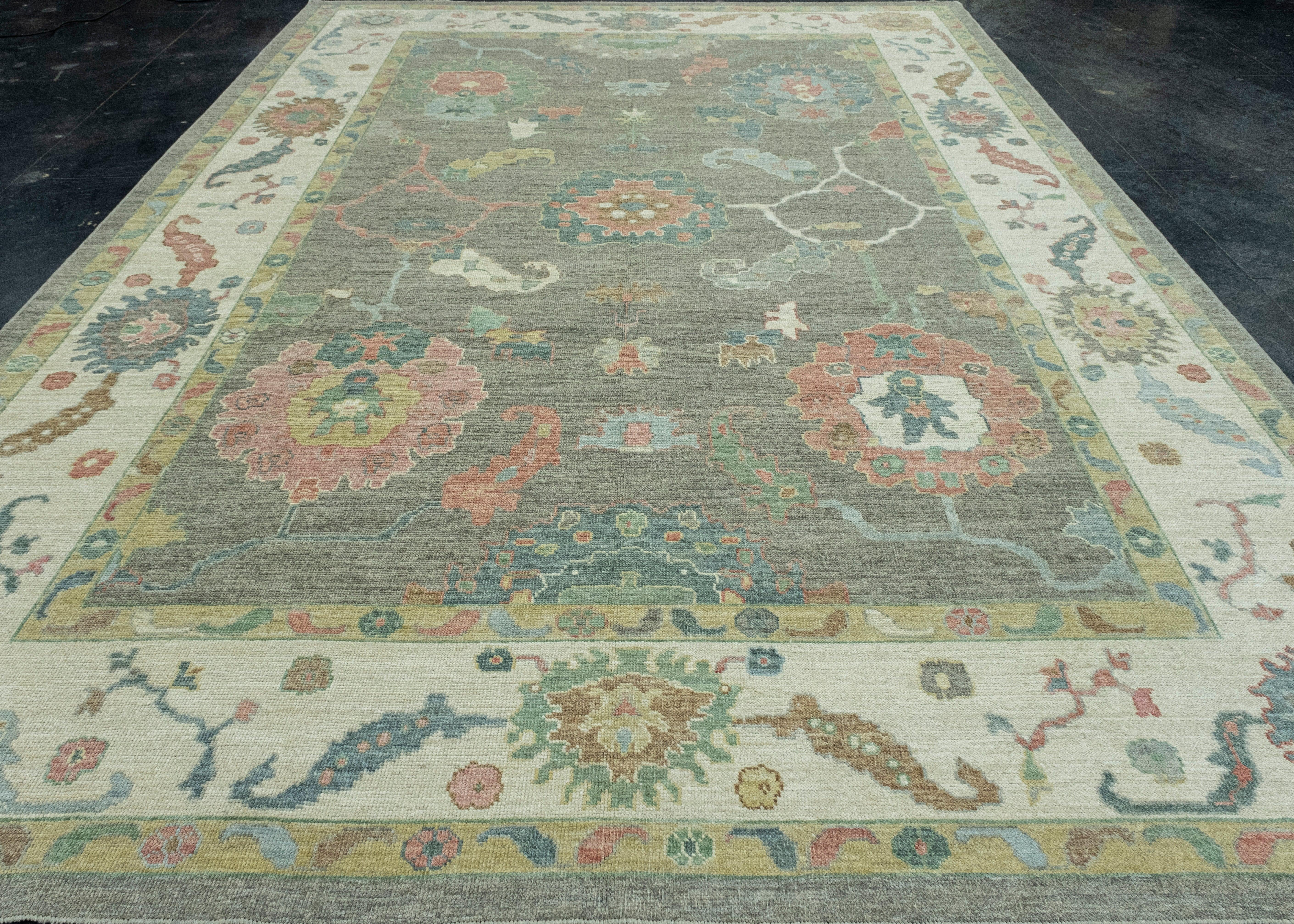 Turkish Oushak Rug 10'2