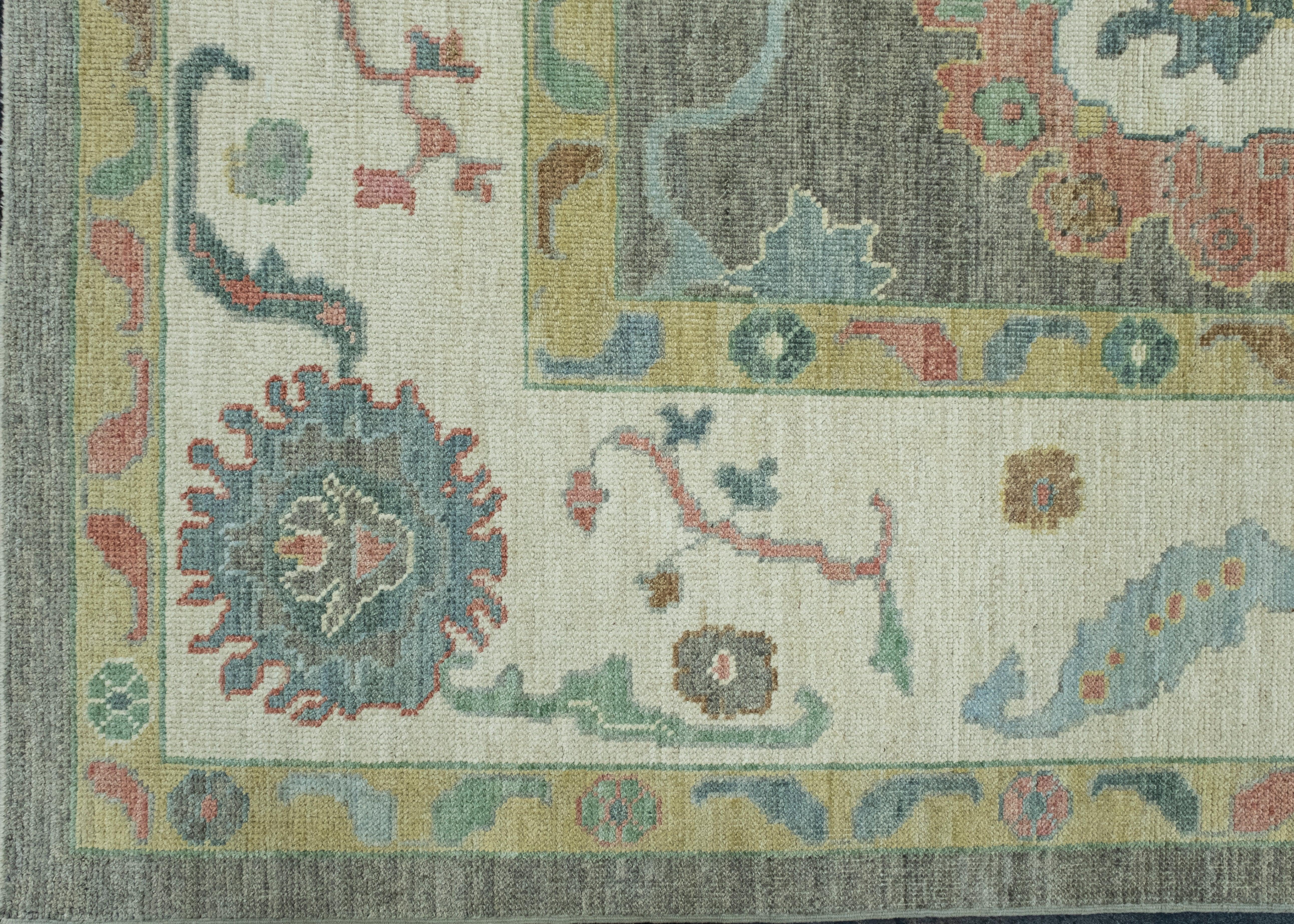 Turkish Oushak Rug 10'2
