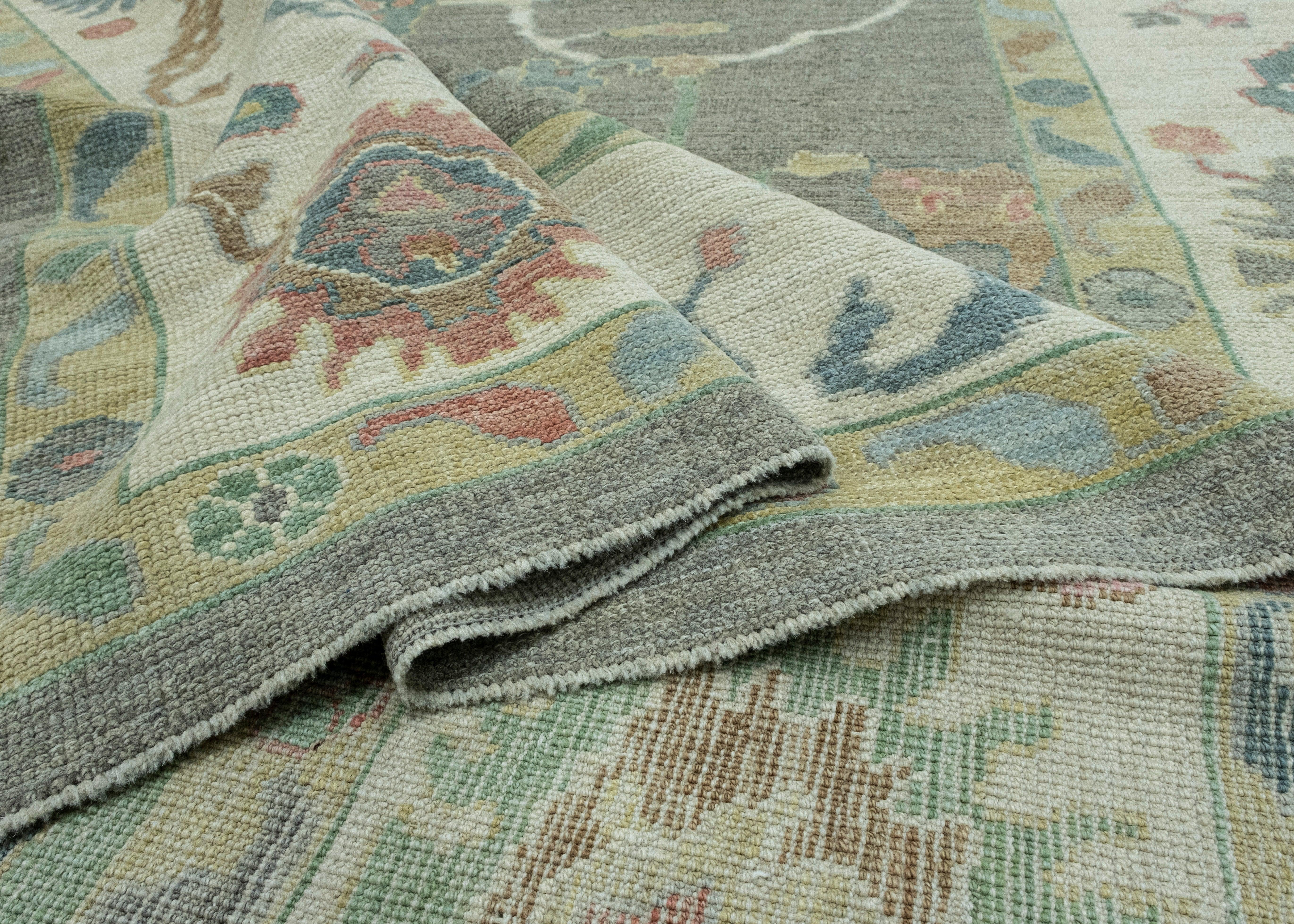 Turkish Oushak Rug 10'2