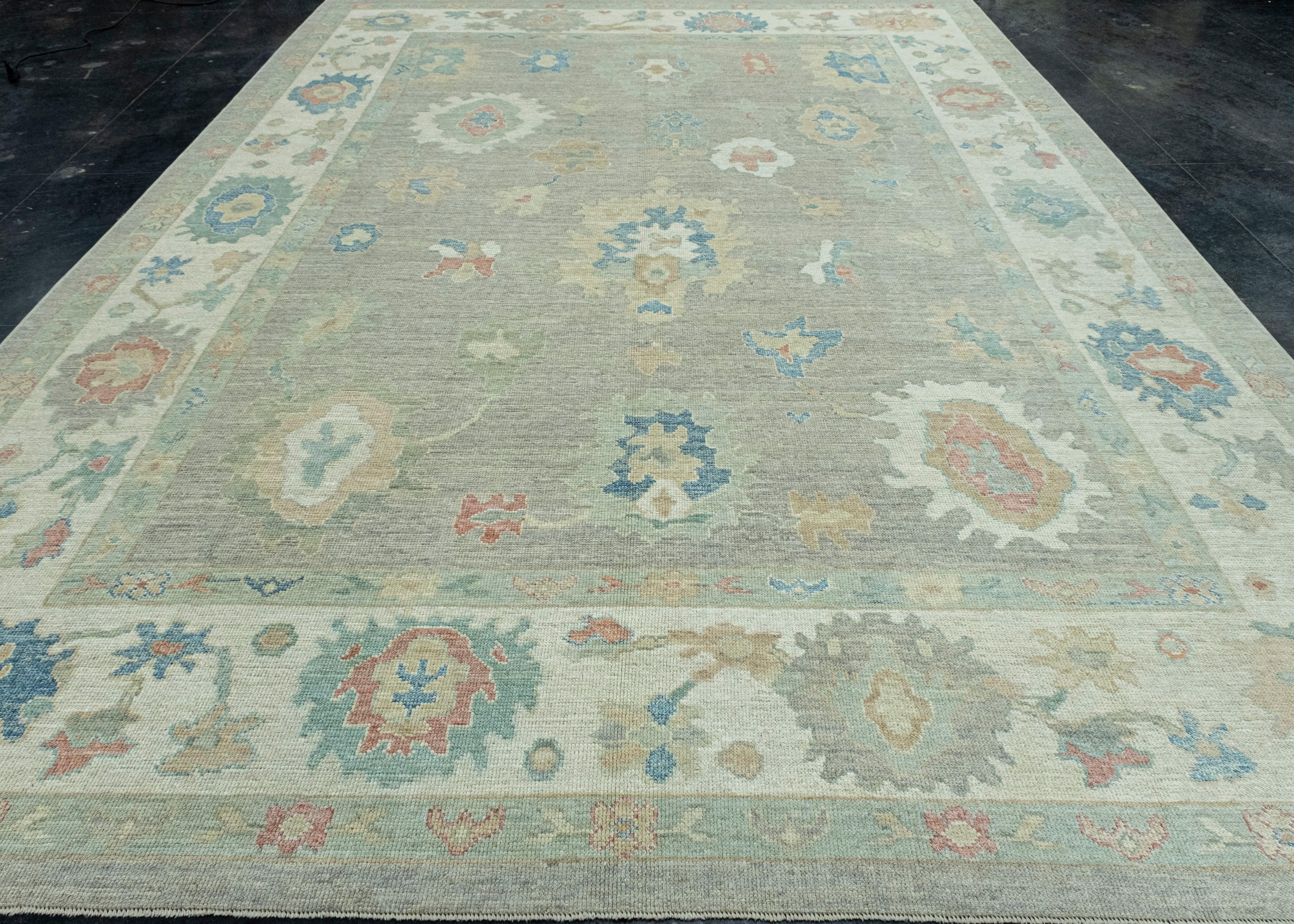 Turkish Oushak Rug 10'2