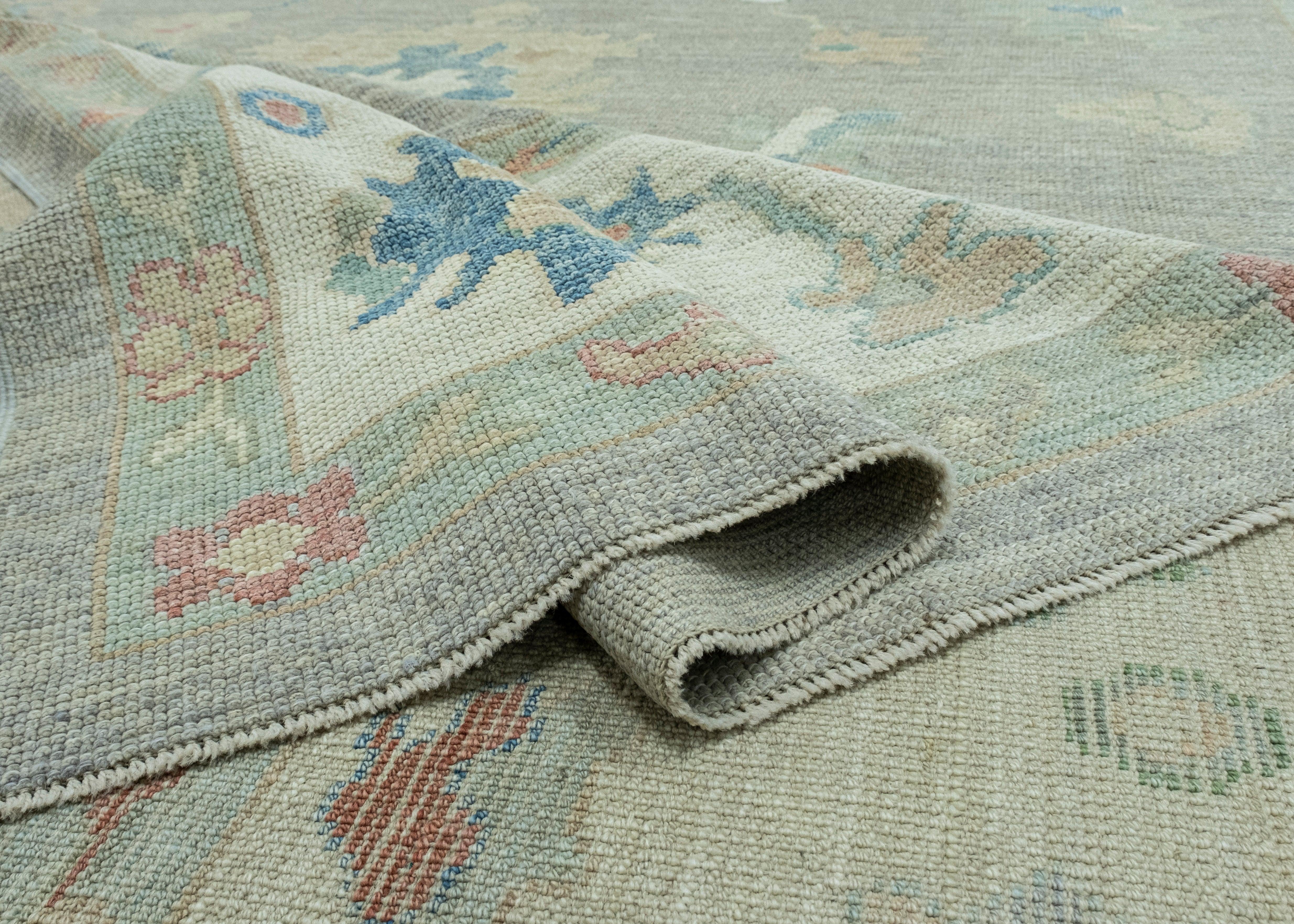 Türkischer Oushak-Teppich 10'2