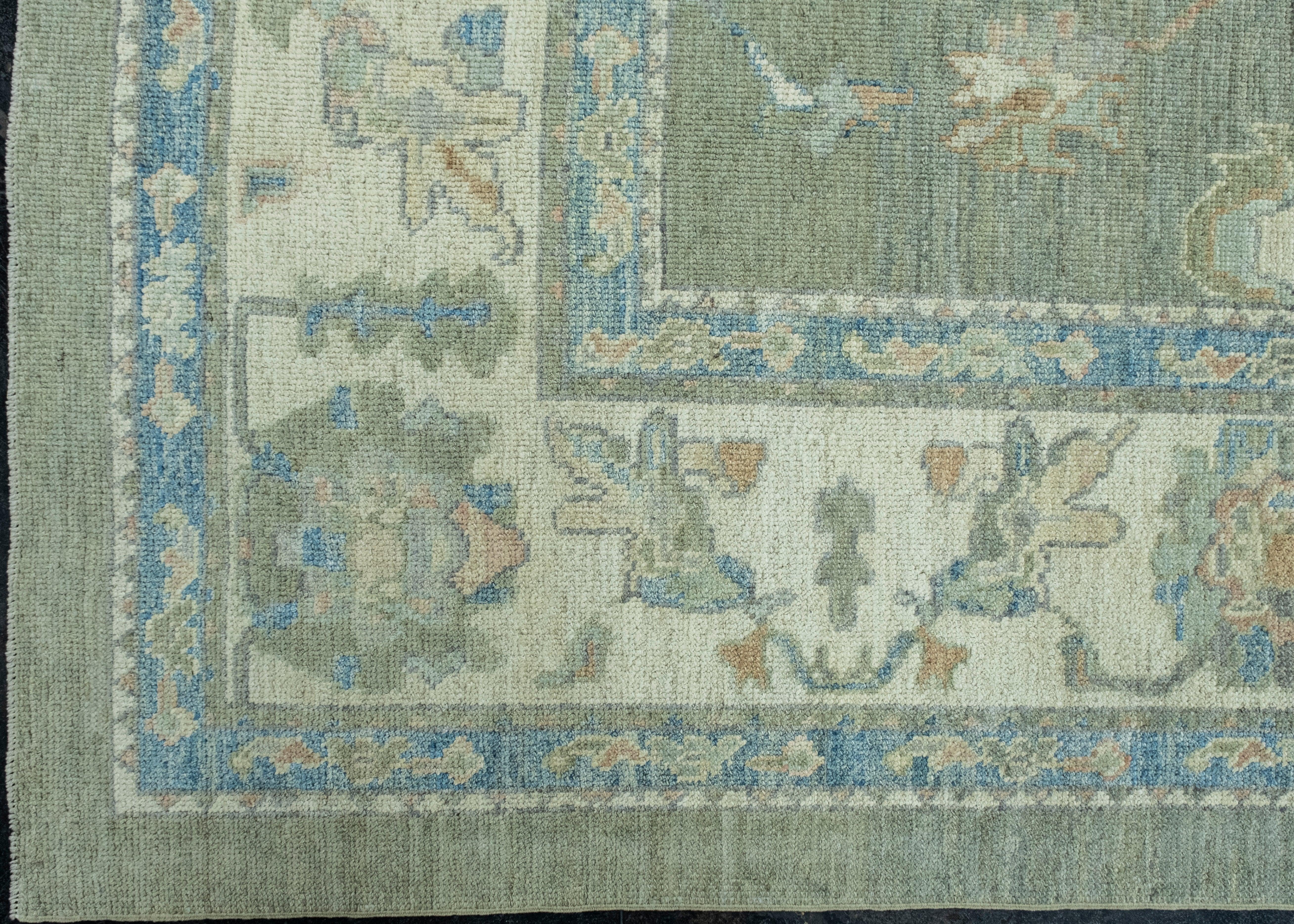 Turkish Oushak Rug 10'2
