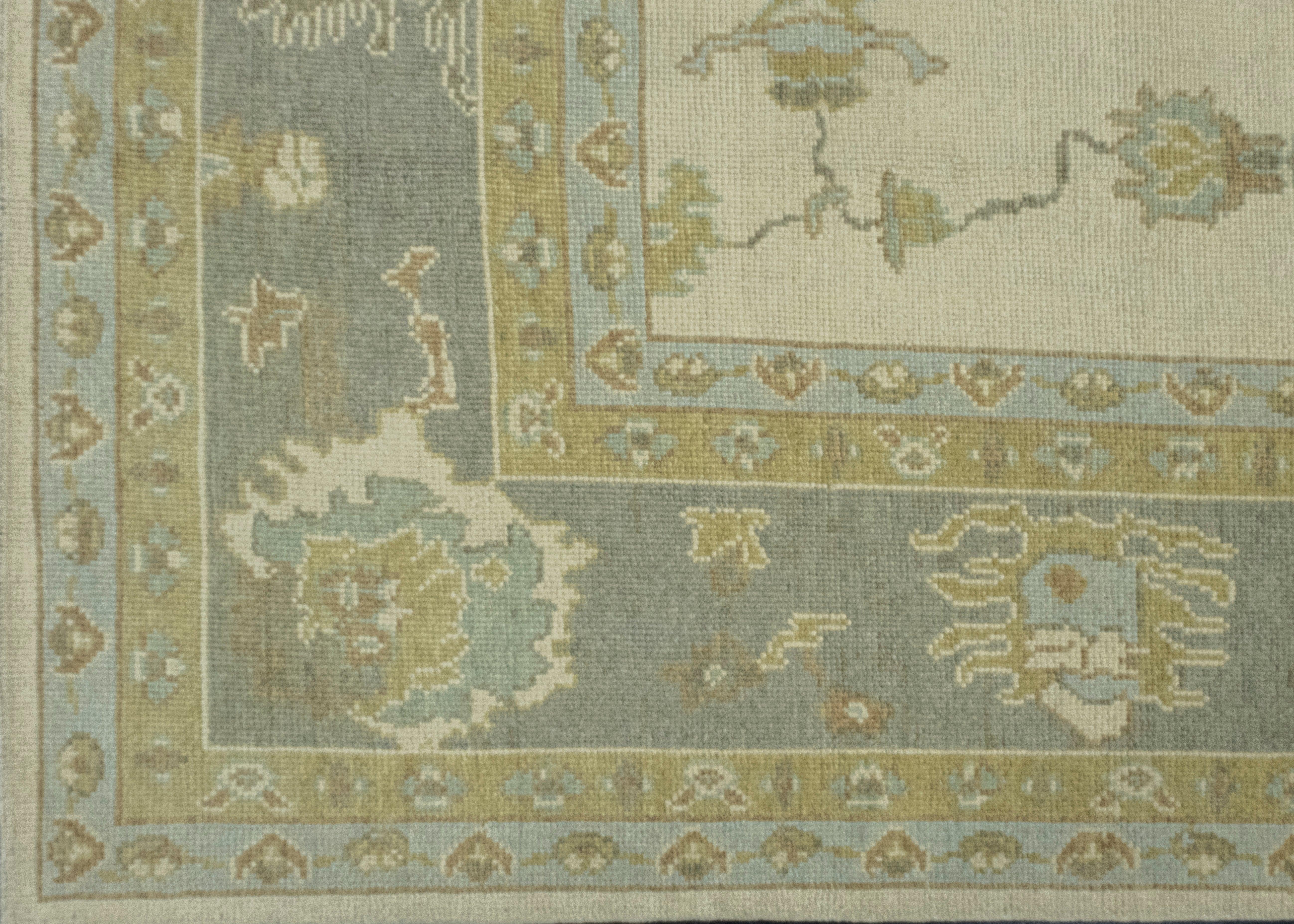 Turkish Oushak Rug 10'3