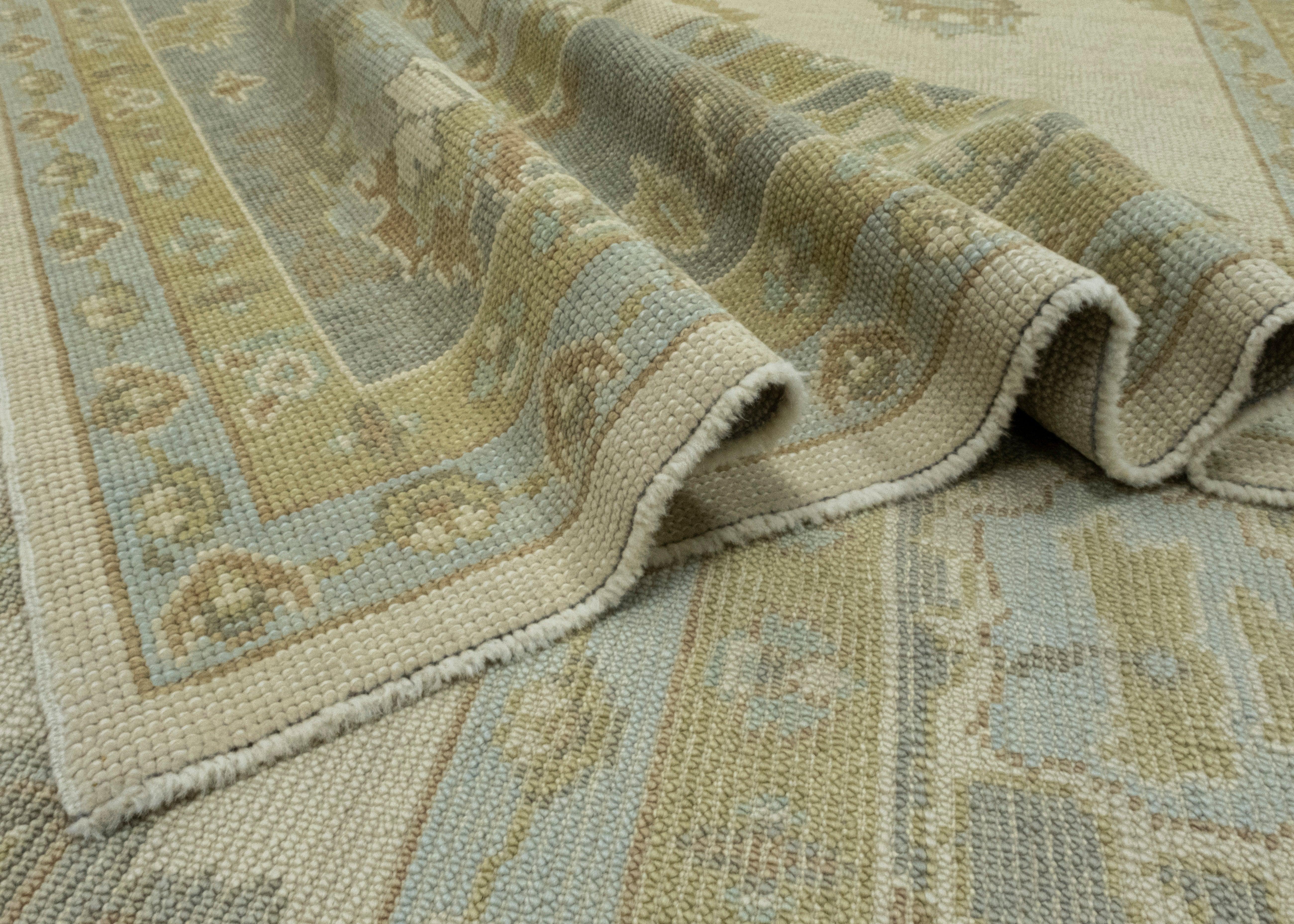 Turkish Oushak Rug 10'3