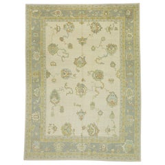 Tappeto turco Oushak 10'3" x 13'10"