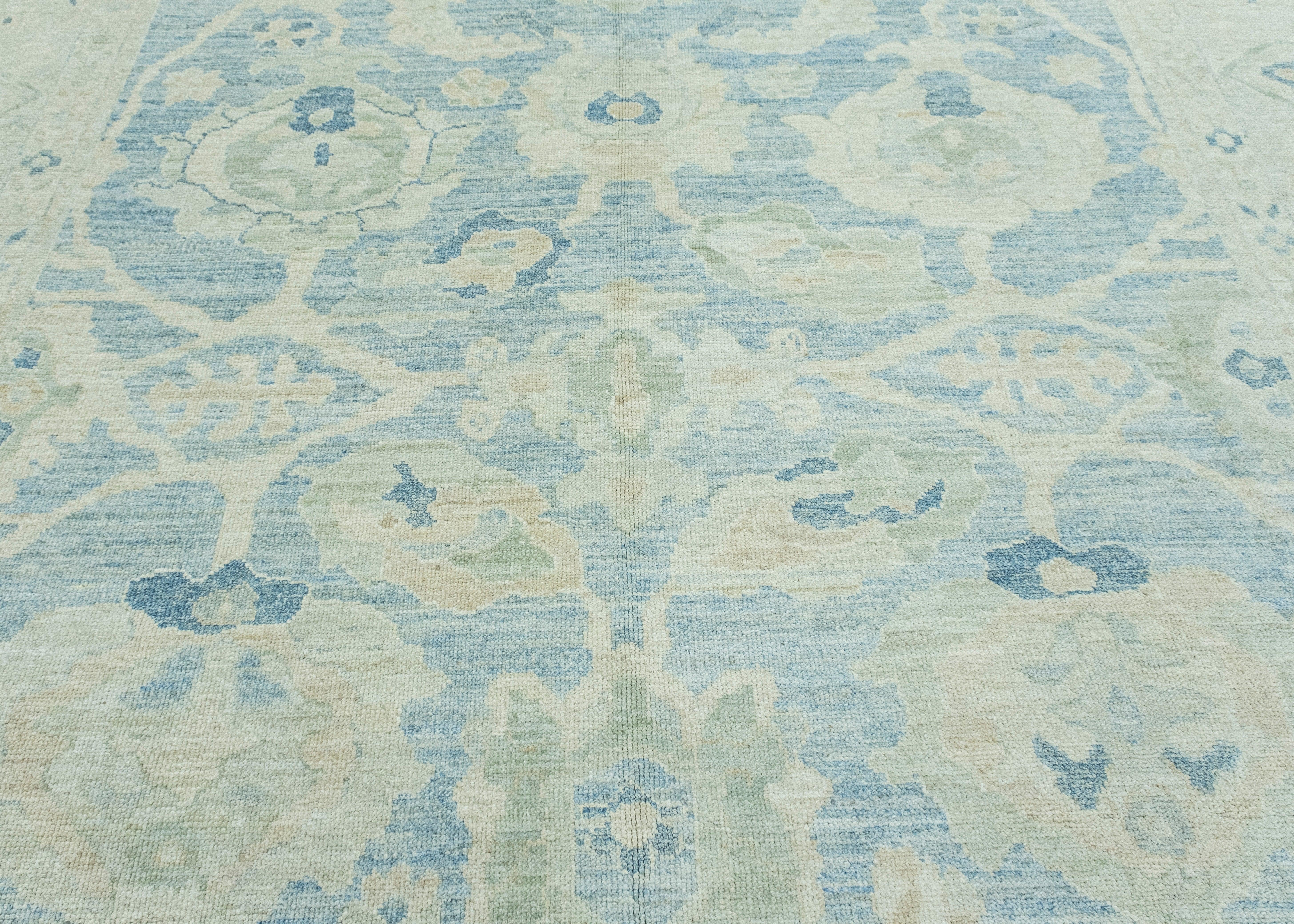 Türkischer Oushak-Teppich 10'3