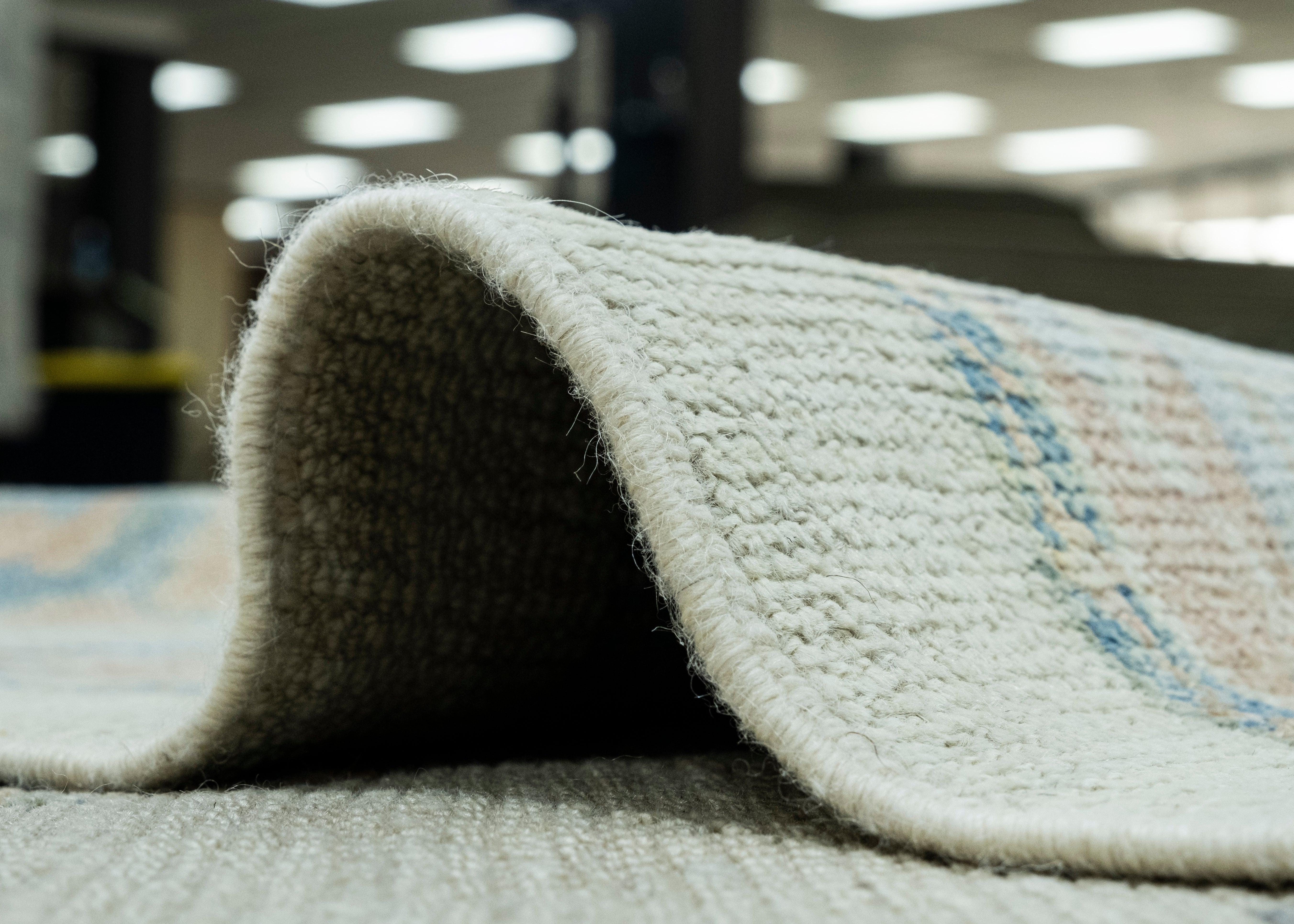 Wool Turkish Oushak Rug 10'3