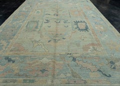 Tappeto Oushak turco 10'3" x 14'2" #17415