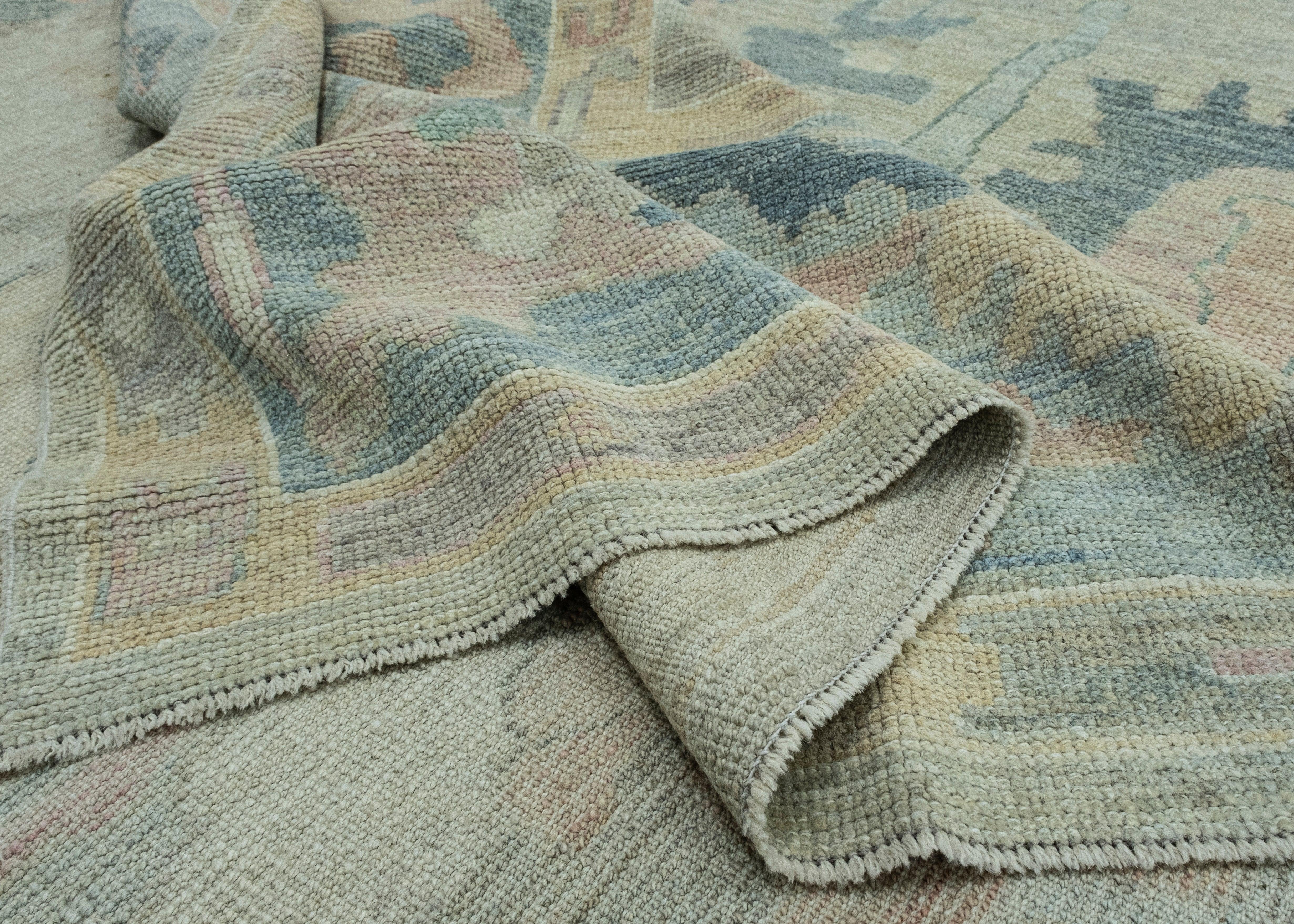 Turkish Oushak Rug 10'3