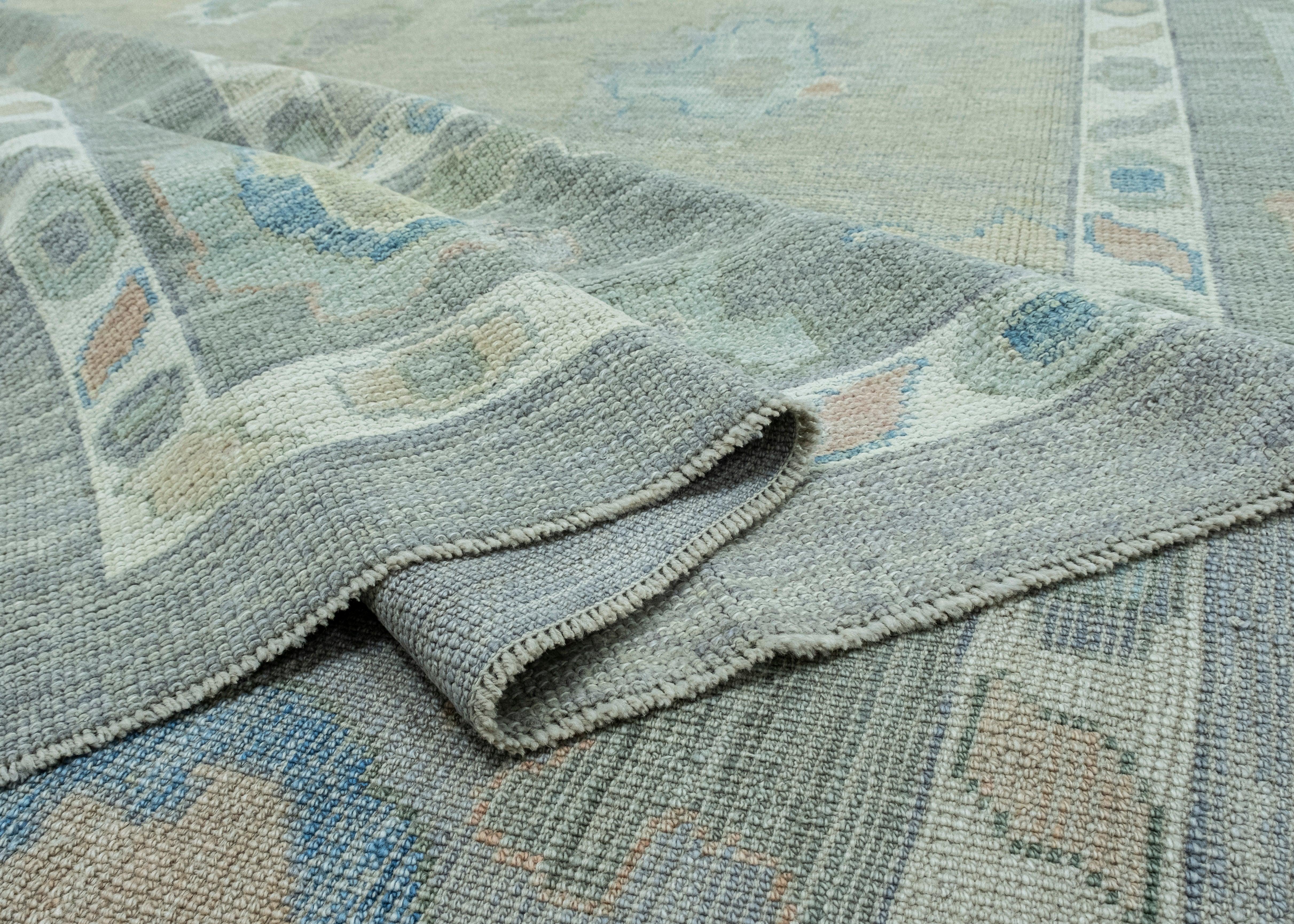 Turkish Oushak Rug 10'3