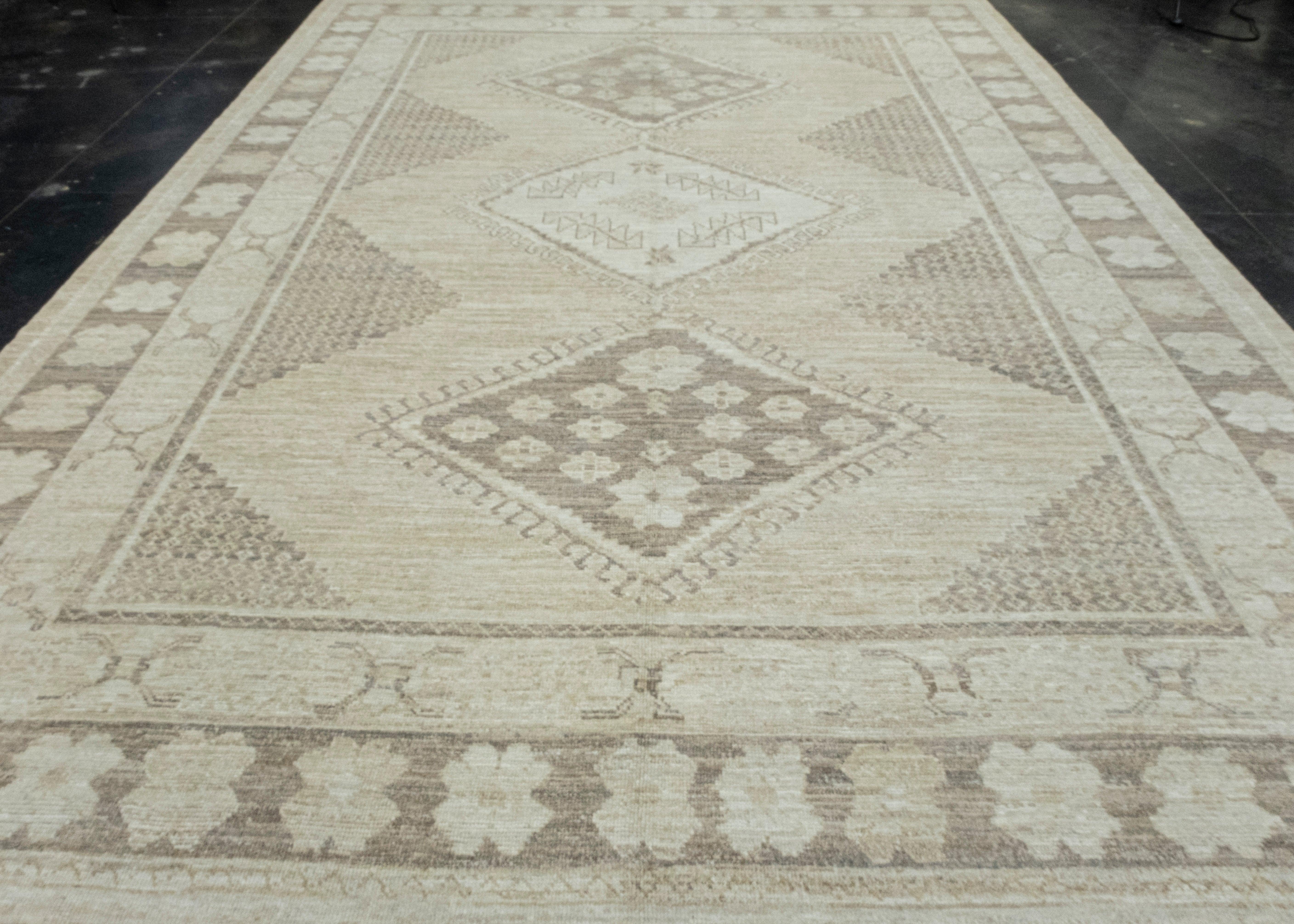Turkish Oushak Rug 10'3
