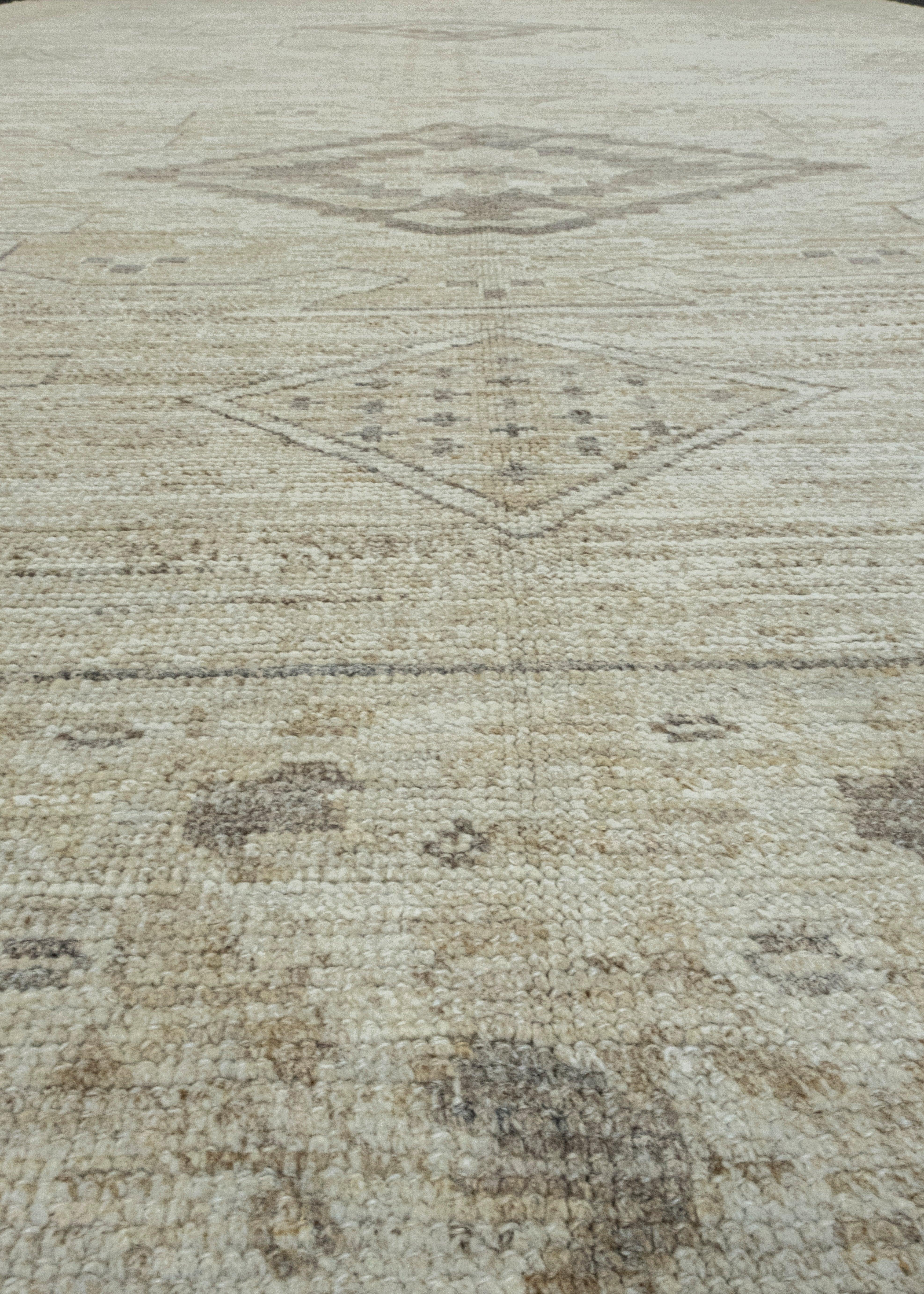 Turkish Oushak Rug 10'3