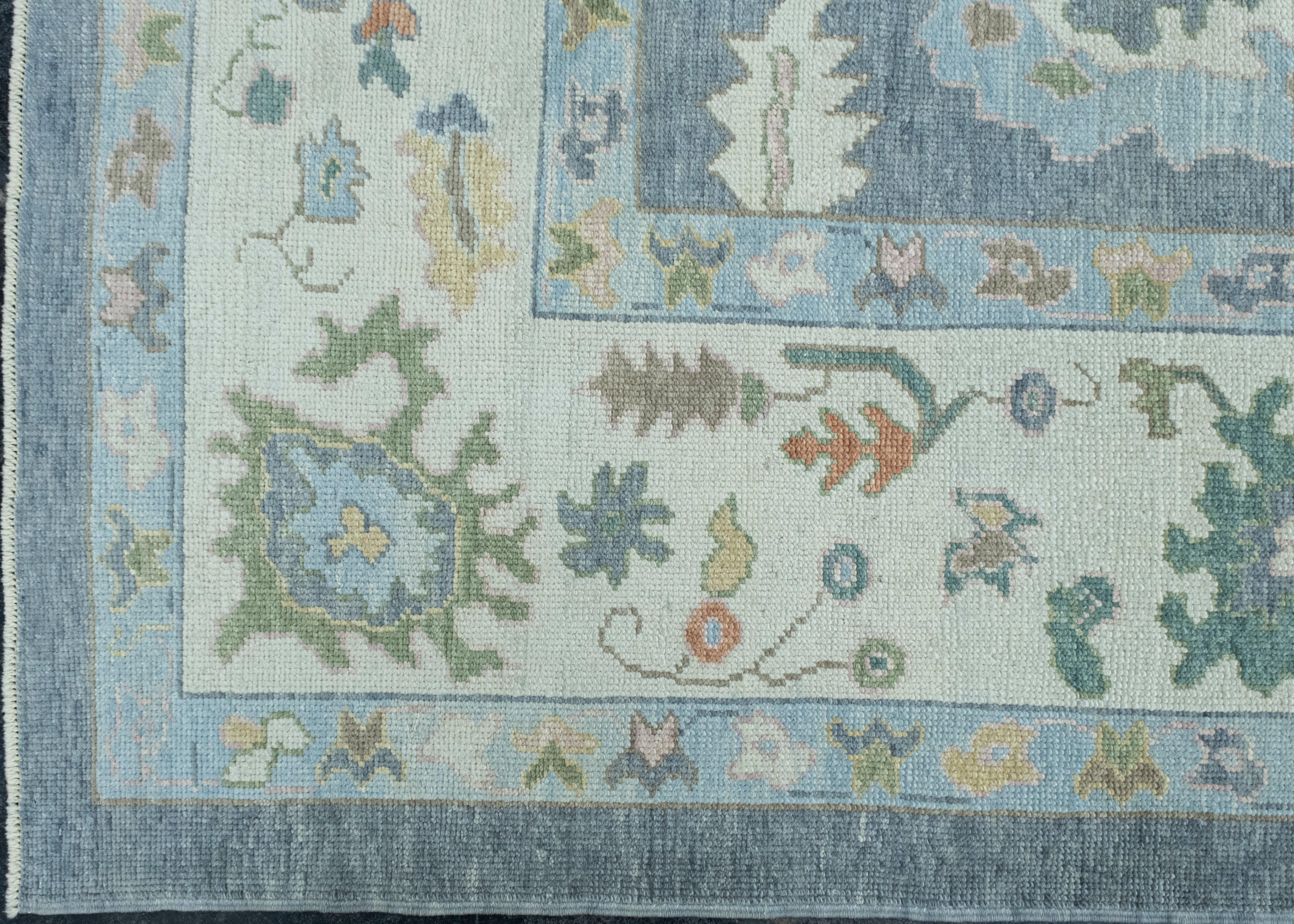 Turkish Oushak Rug 10'4
