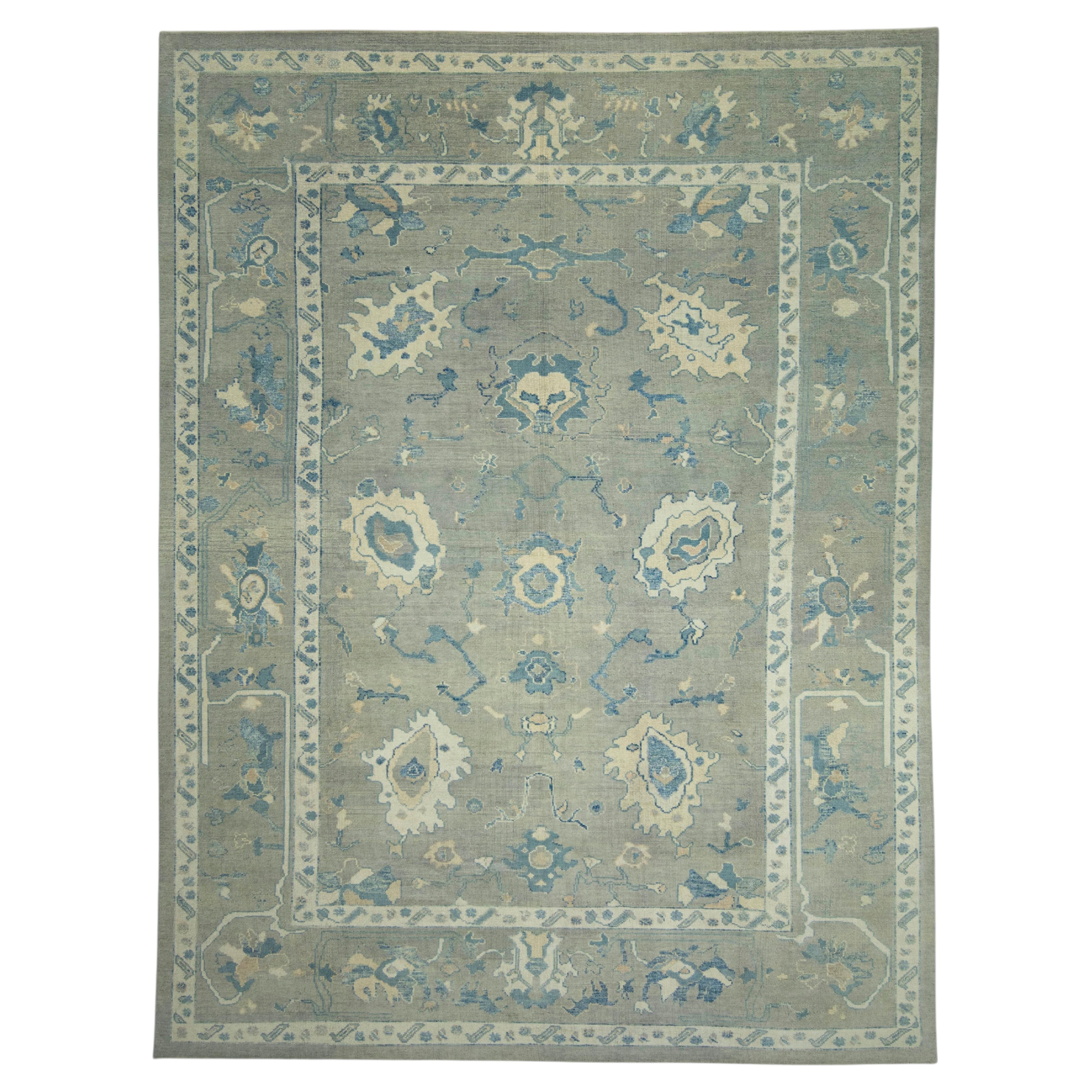 Turkish Oushak Rug 10'4" x 13'7" #18596