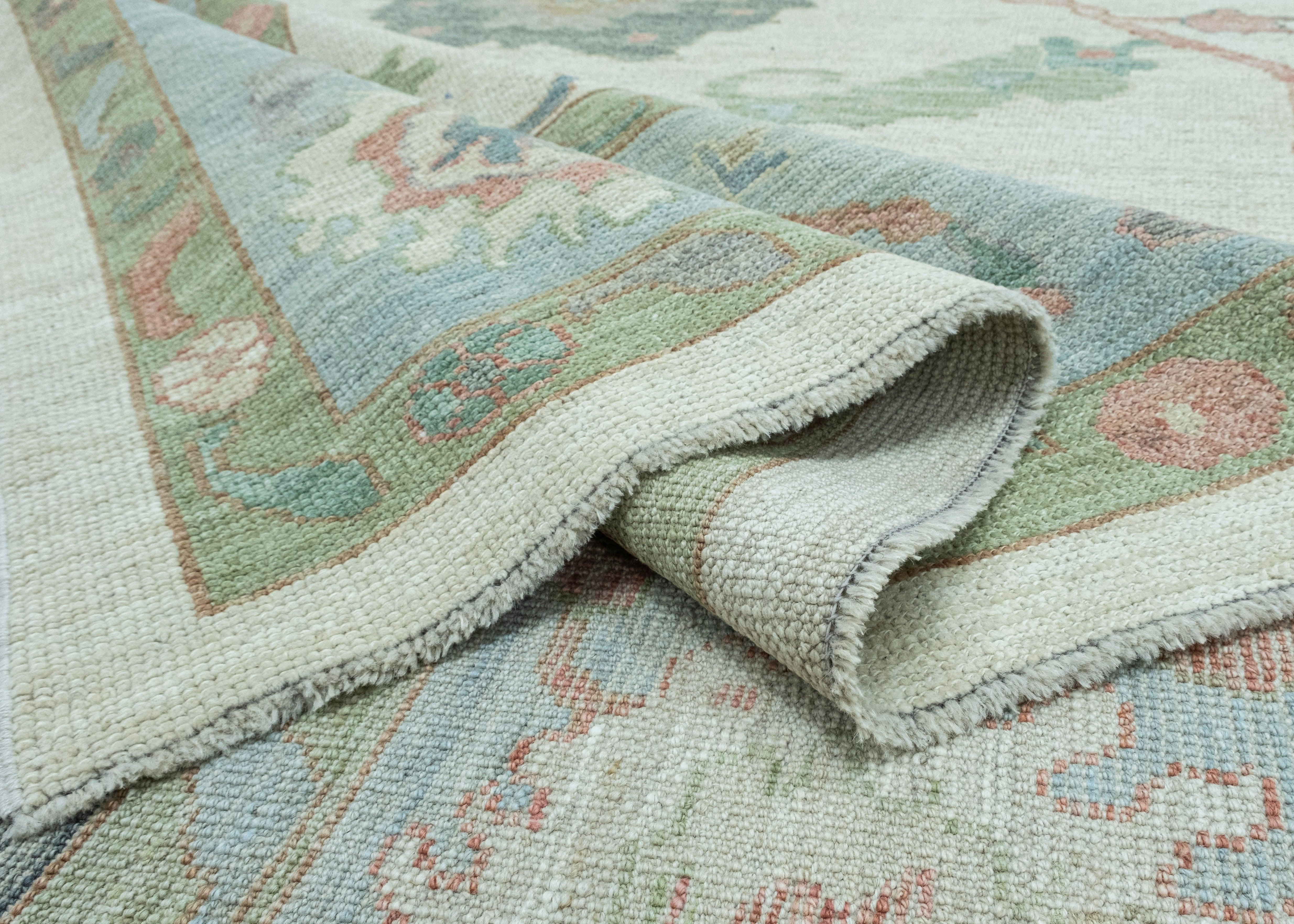 Turkish Oushak Rug 10'5