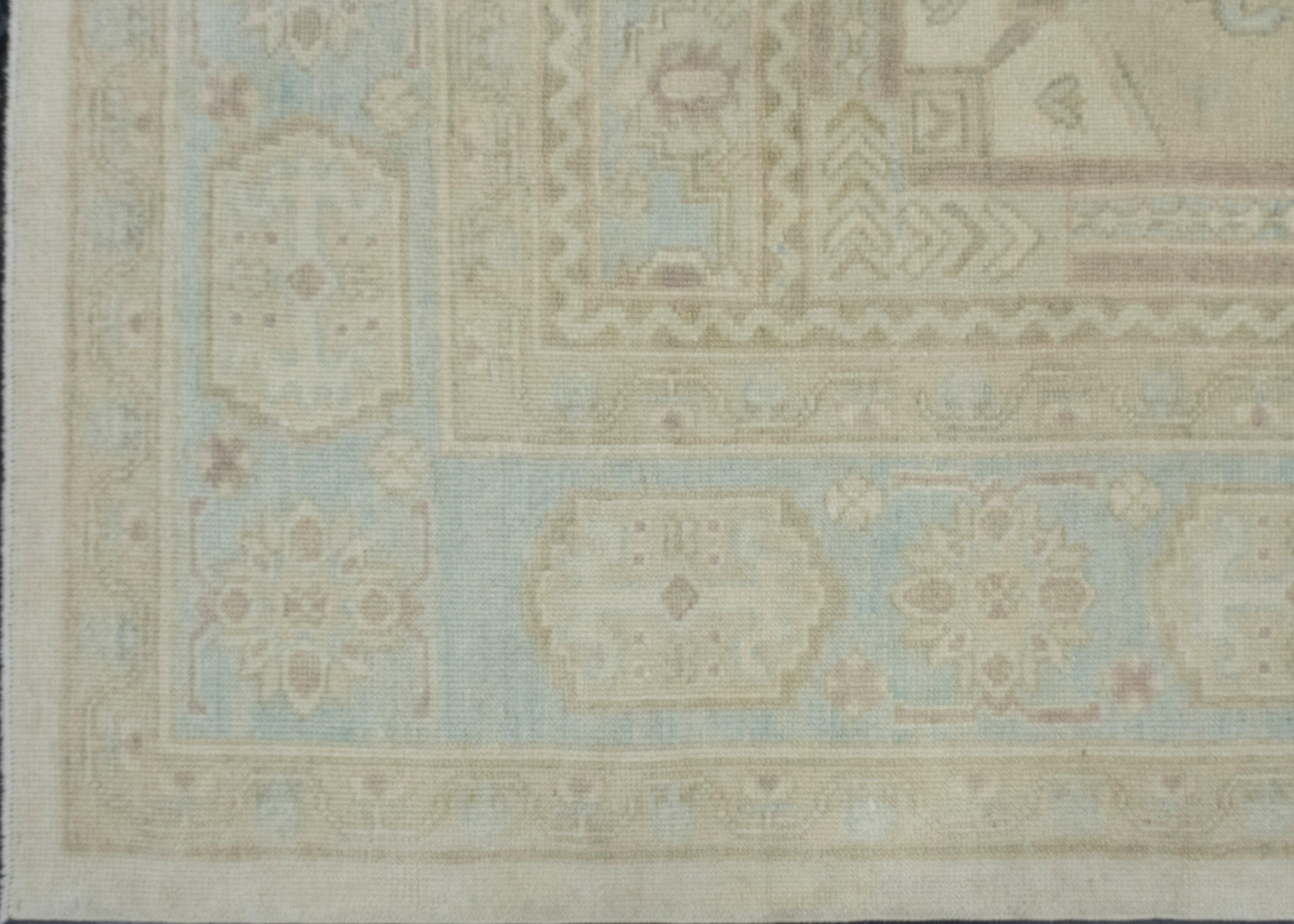 Turkish Oushak Rug 10'5