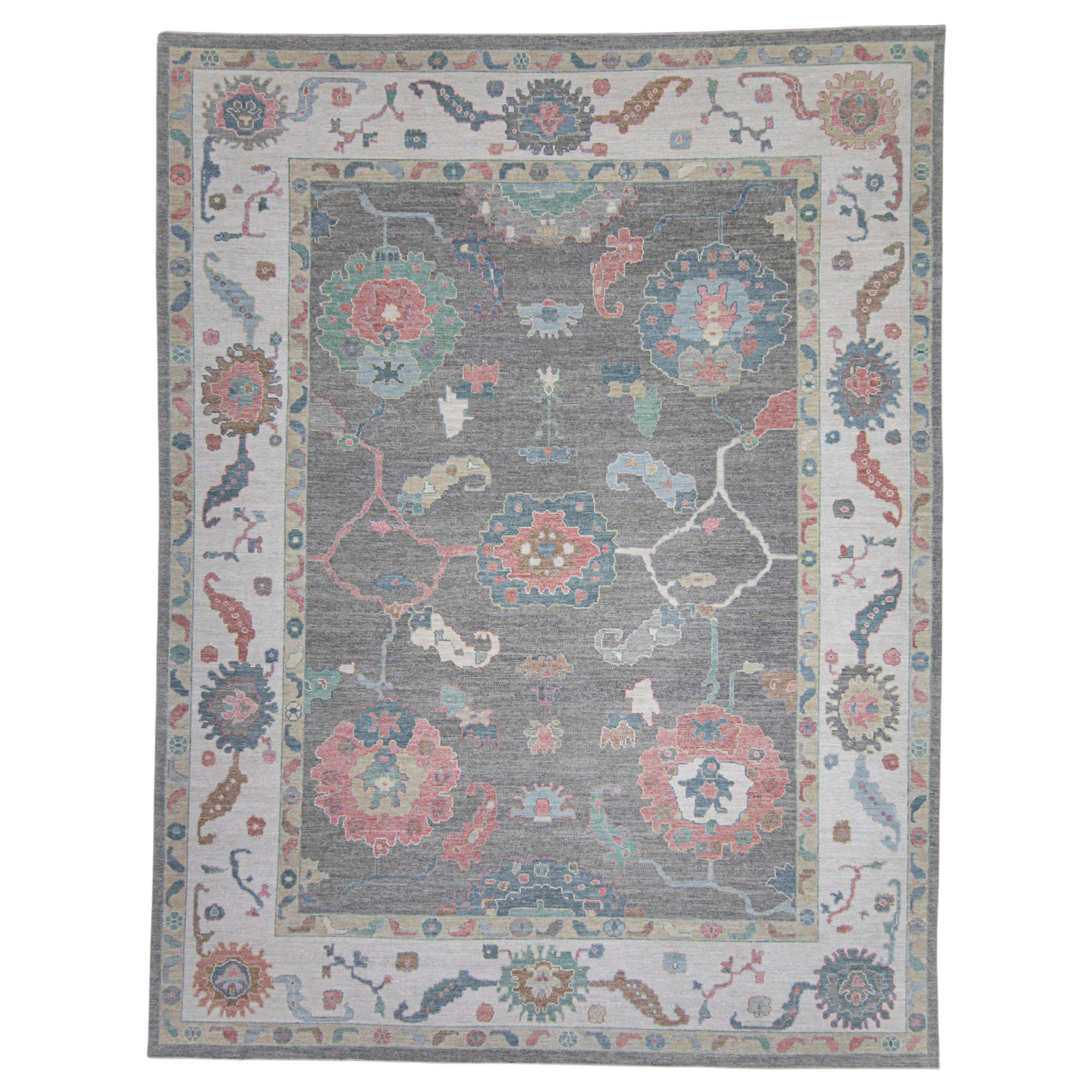 Tappeto Oushak turco 11'10" x 15'6" #17226