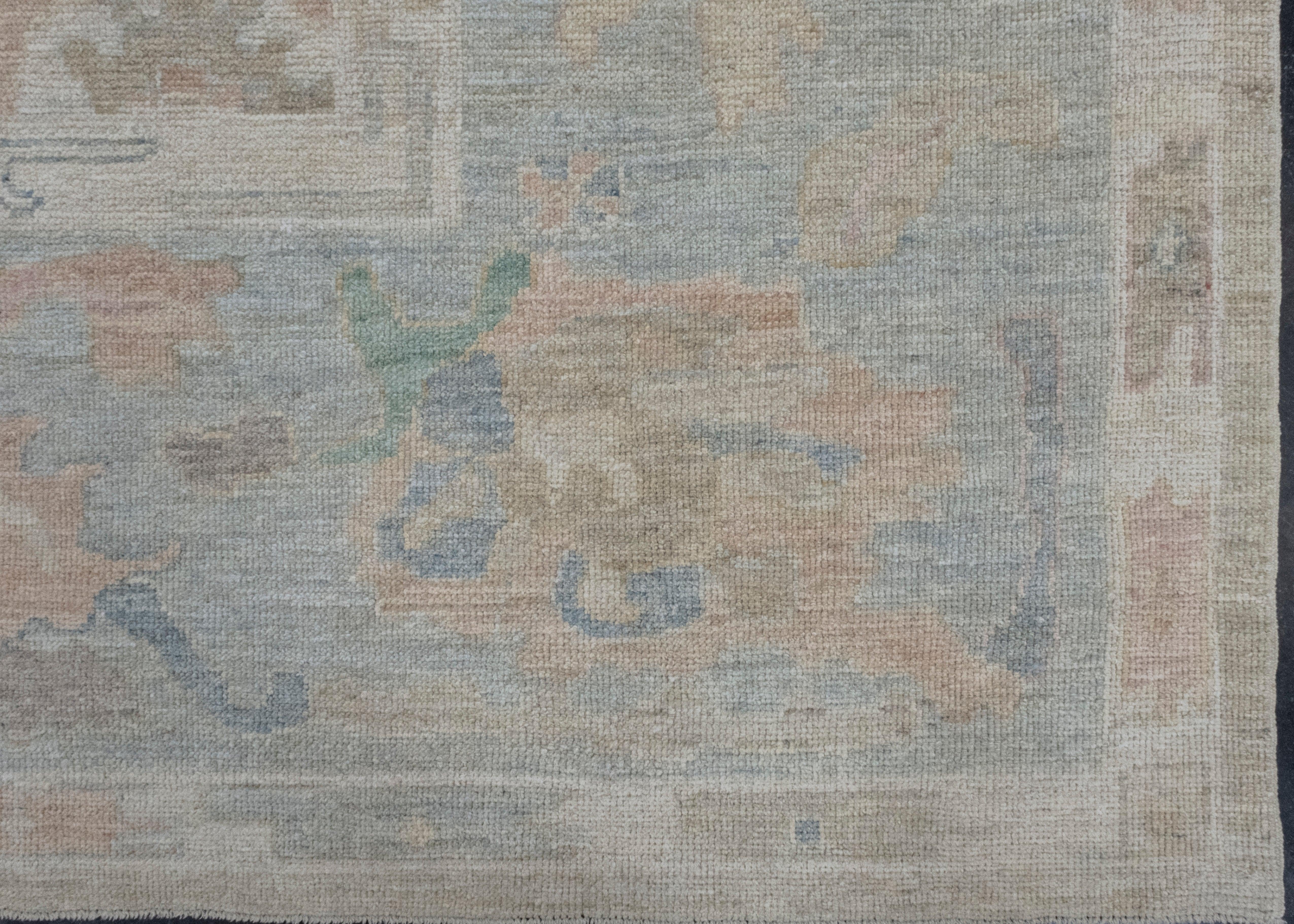 Turkish Oushak Rug 11'10