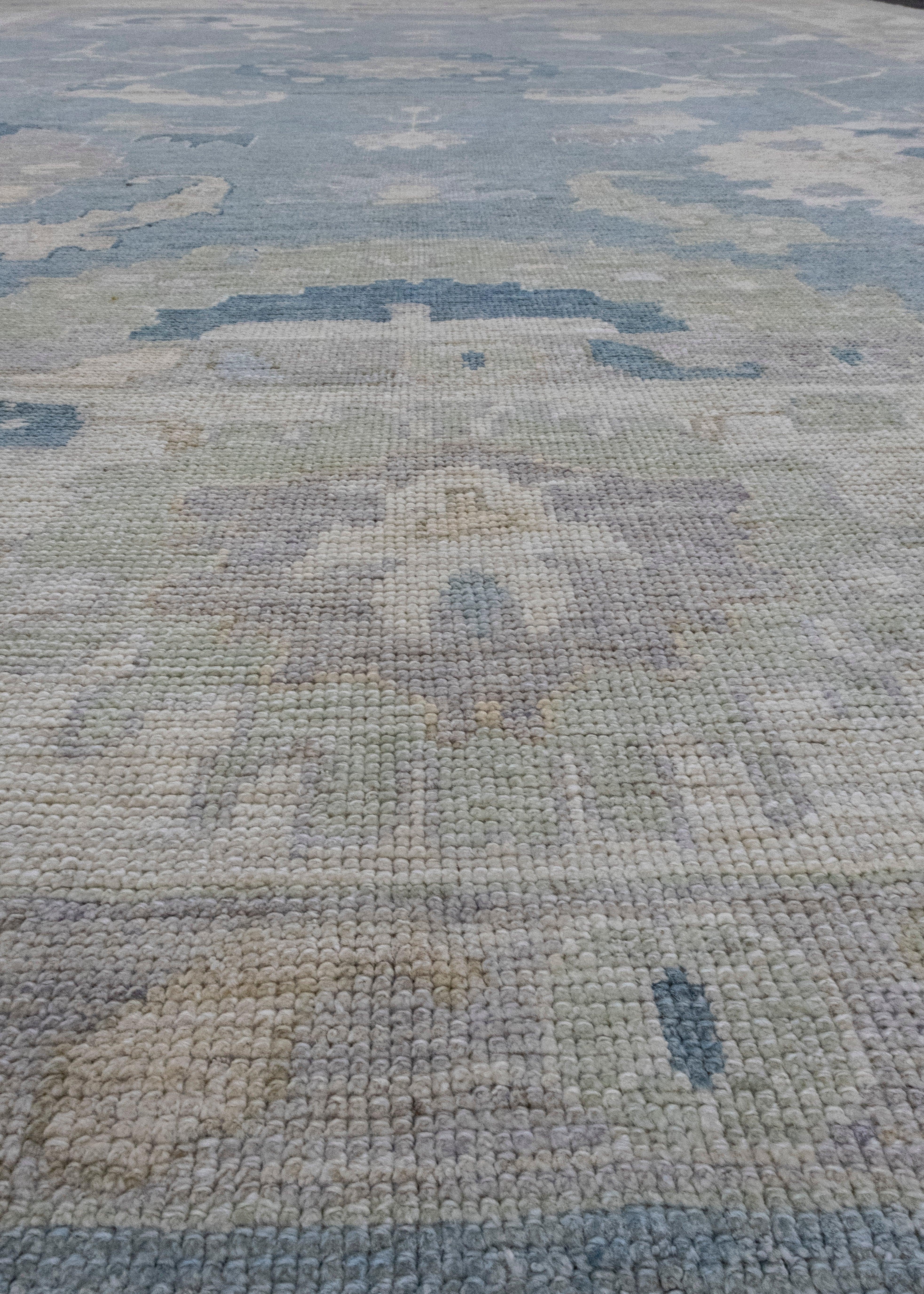 Turkish Oushak Rug 11'11