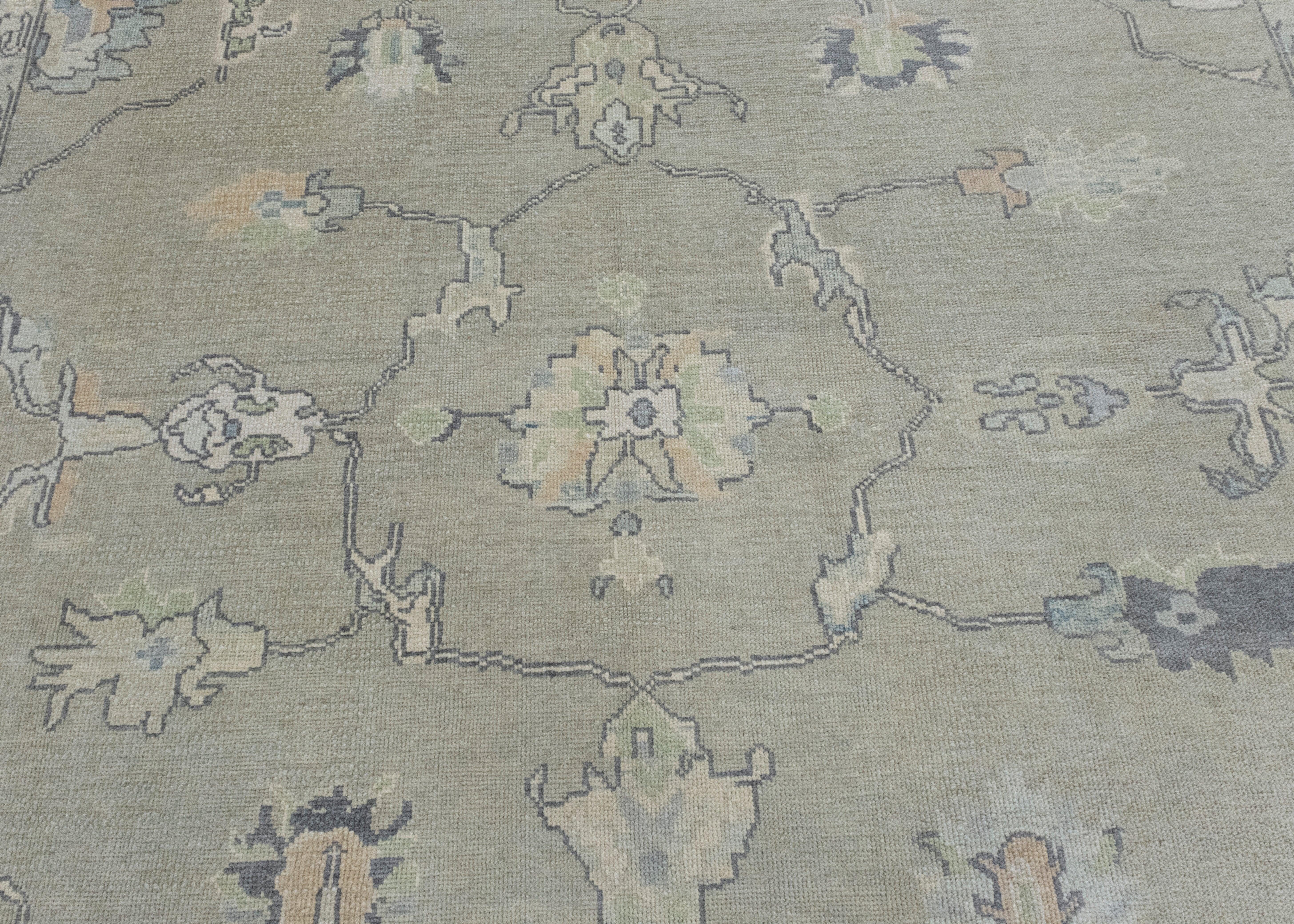 Tapis turc Oushak 11'11