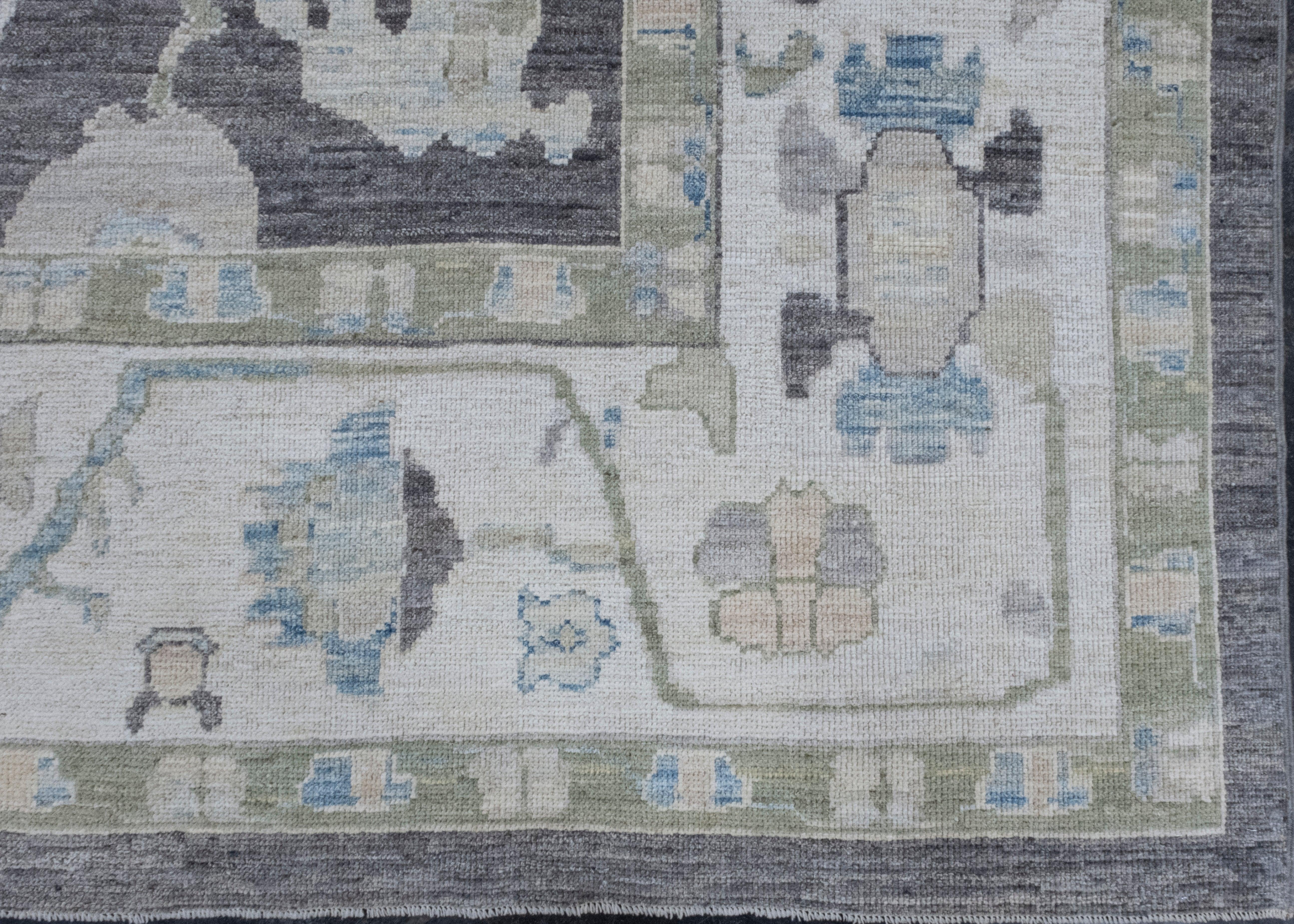 Turkish Oushak Rug 11'3