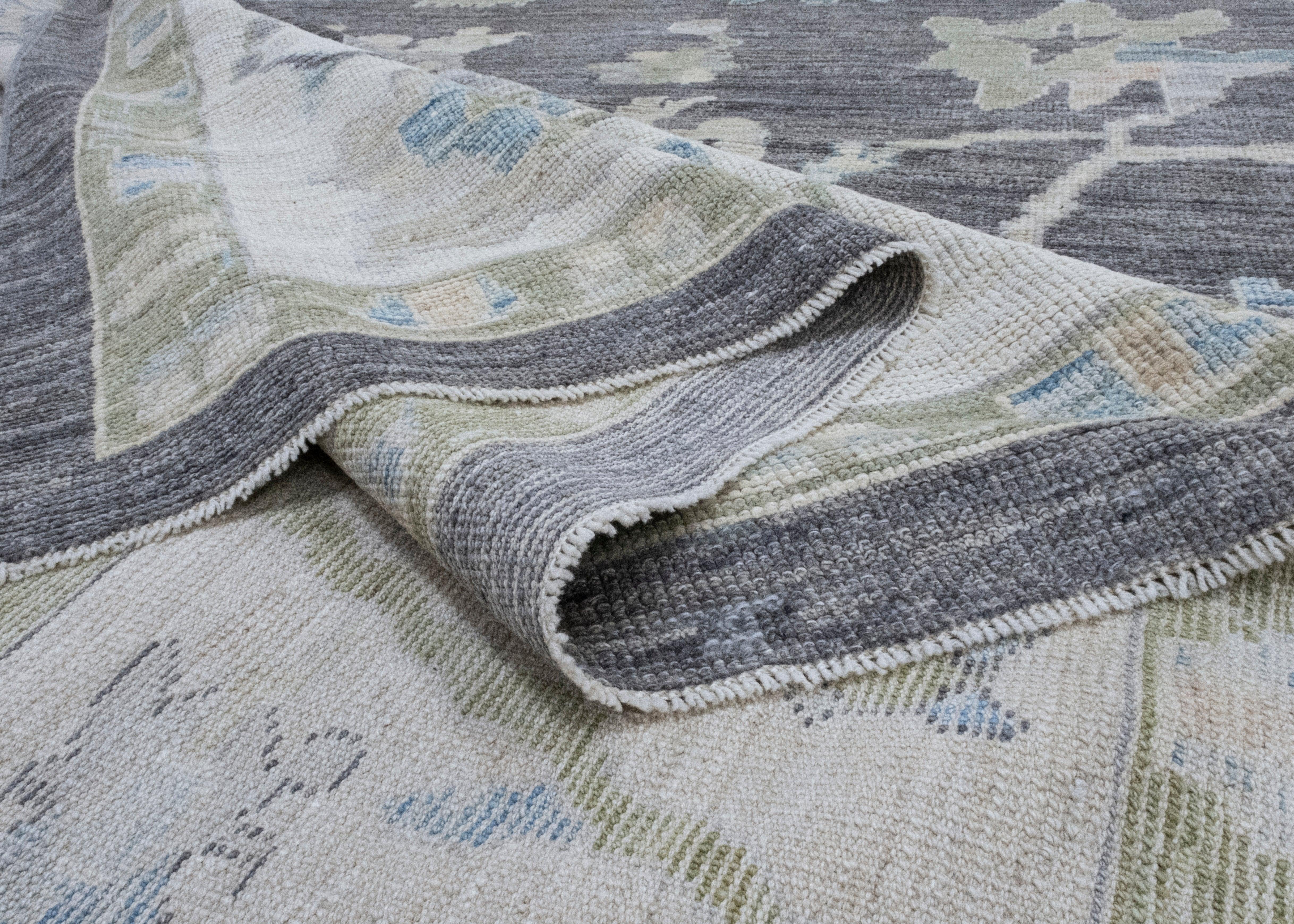 Turkish Oushak Rug 11'3