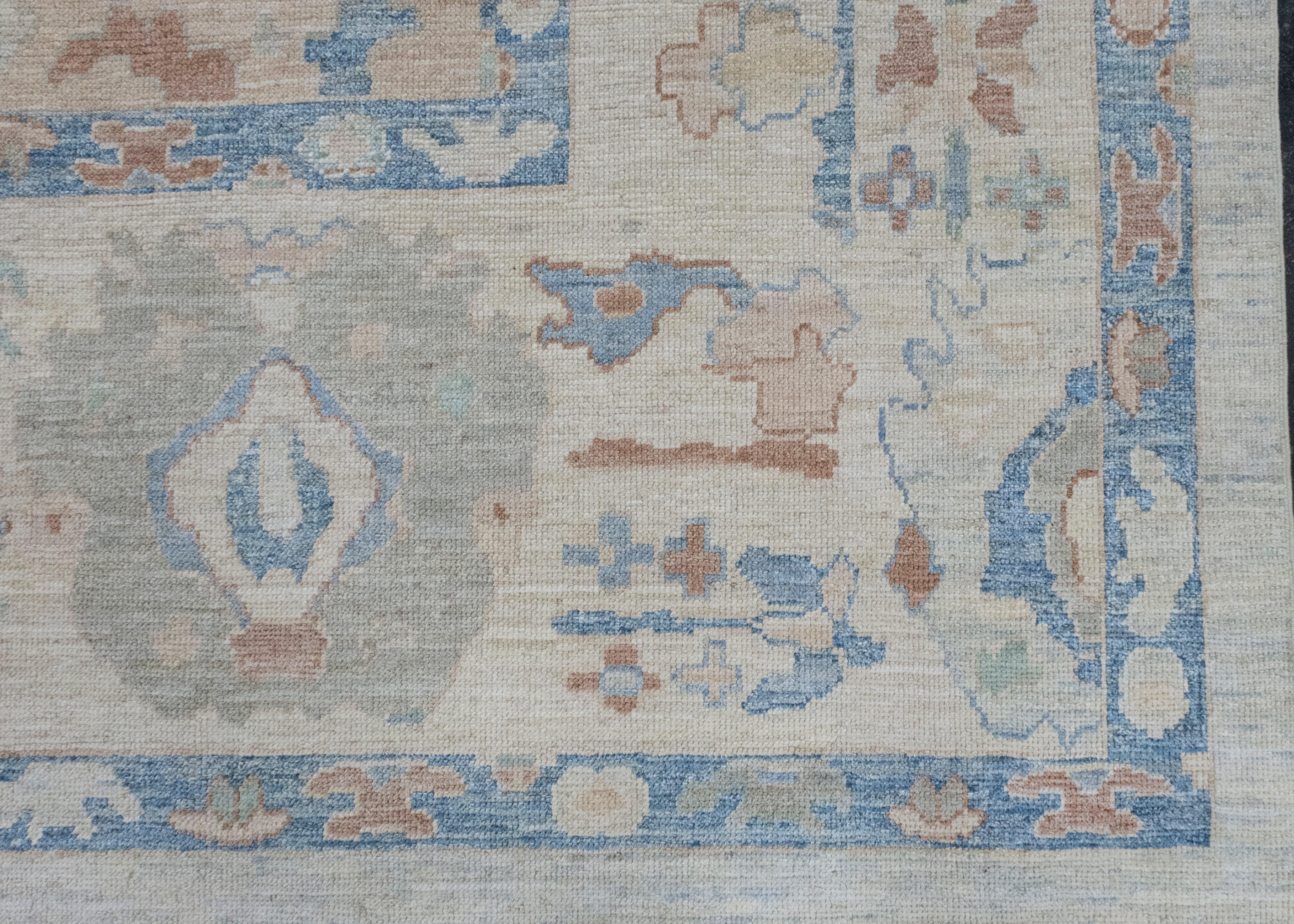 Turkish Oushak Rug 11'3