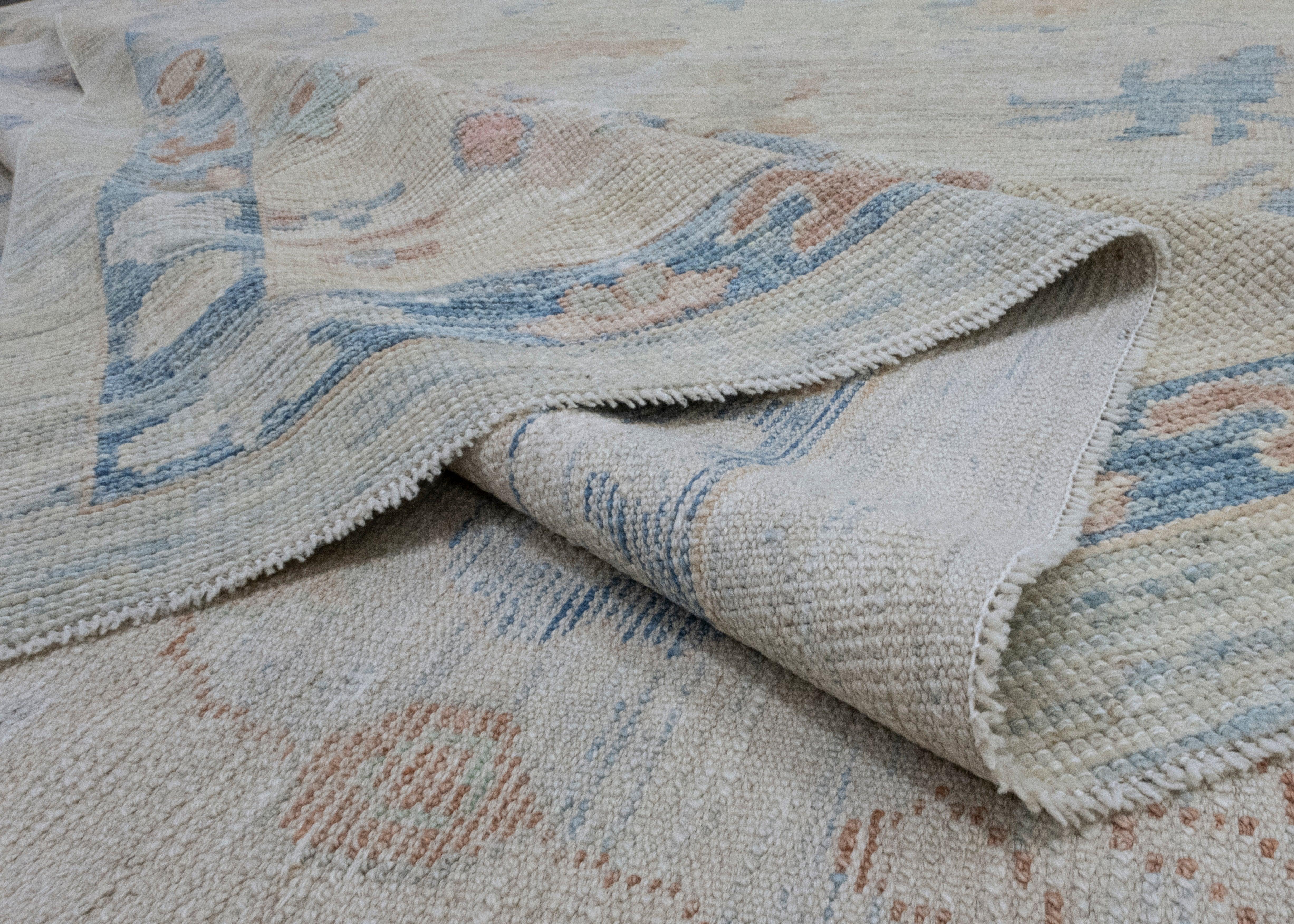 Turkish Oushak Rug 11'3